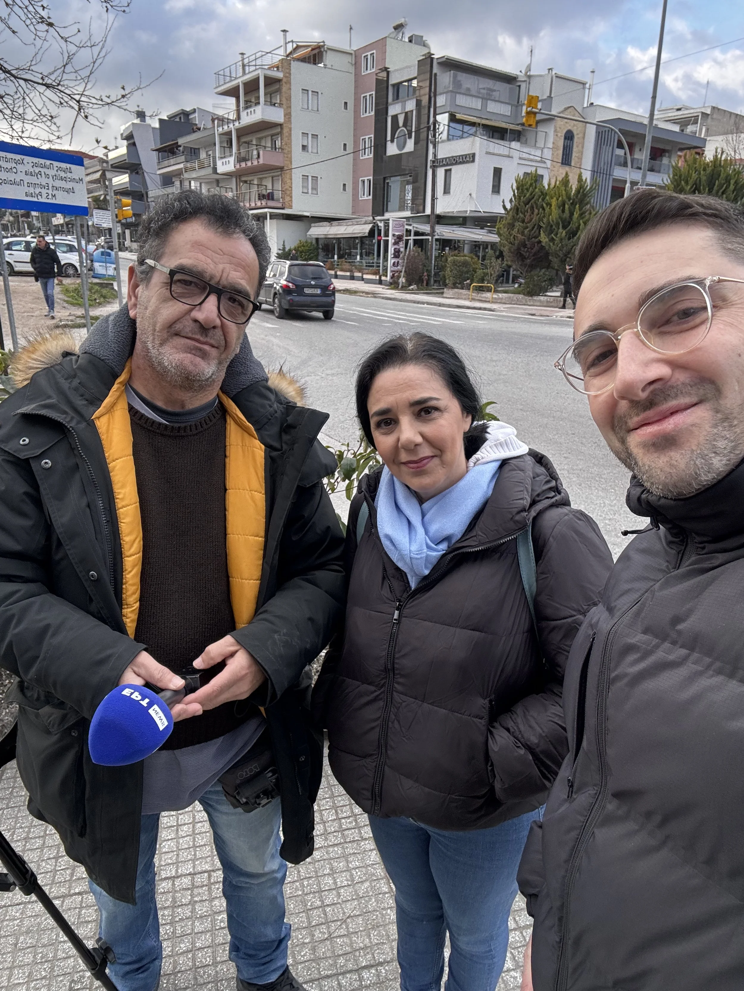 Απόστολος Ανθόπουλος και συνεργείο της ΕΡΤ