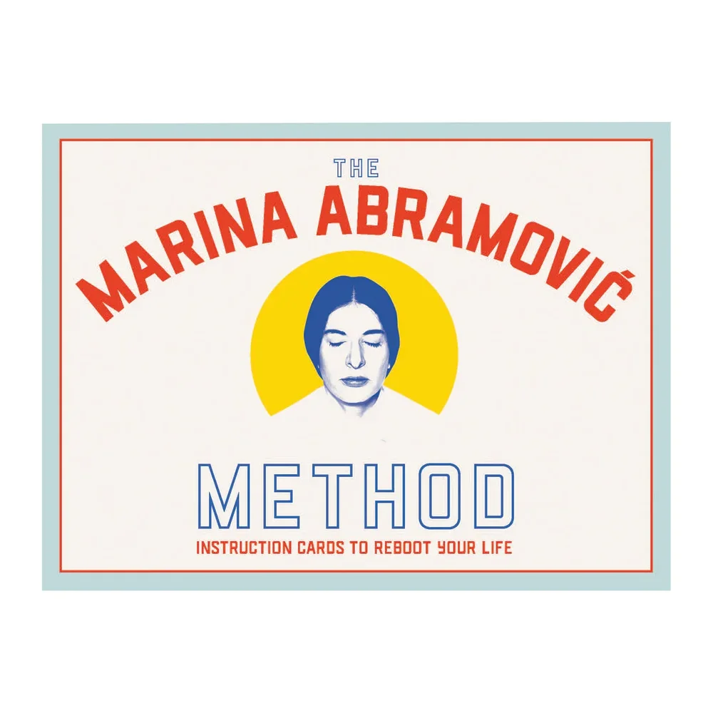 The Marina Abramovic Method: Instruction Cards