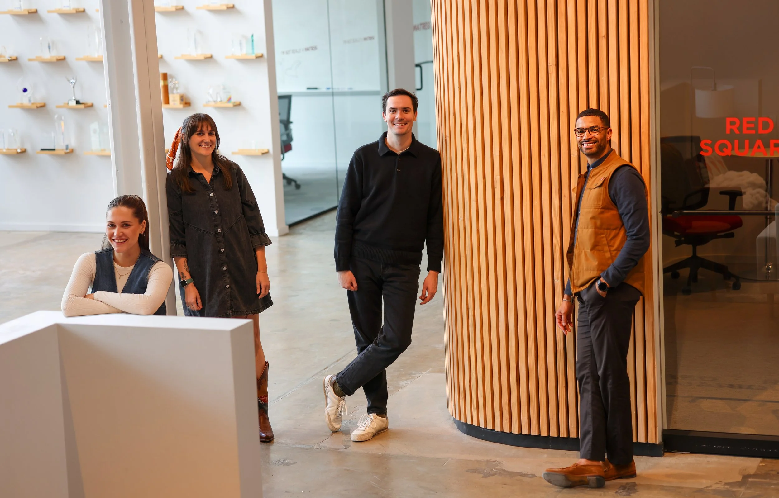 Caroline, Samantha, Ryan, Javous