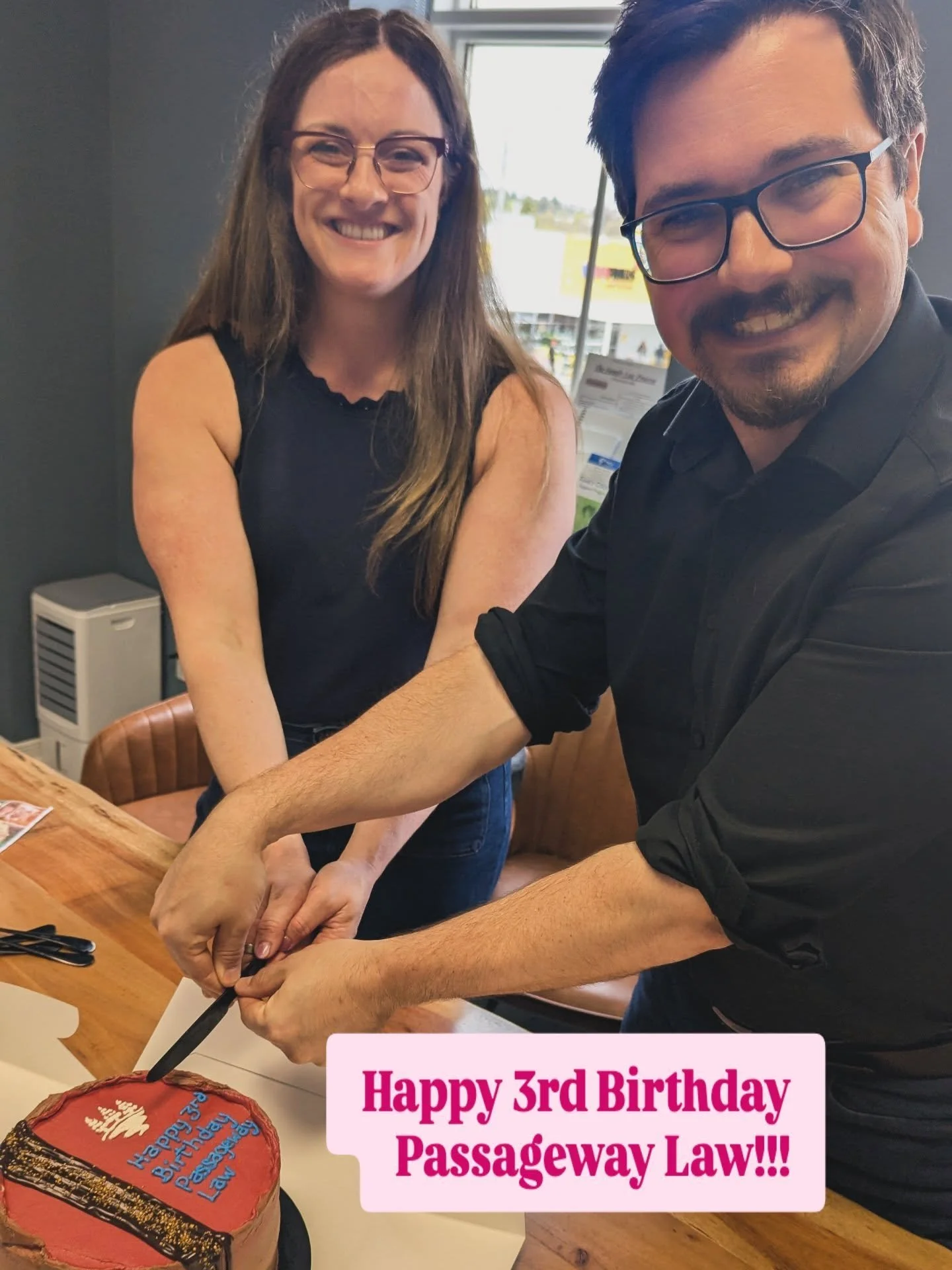 Happy 3rd birthday to our firm 🥳

Huge thank you to @nannyberrys705 for the beautiful cake, and a ginormous thank you to the Peterborough Community for being the best place in Ontario to practice law ❤️❤️ 

#PeterboroughOntario #birthday #Peterborou