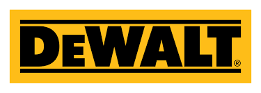 DeWalt logo on a yellow background