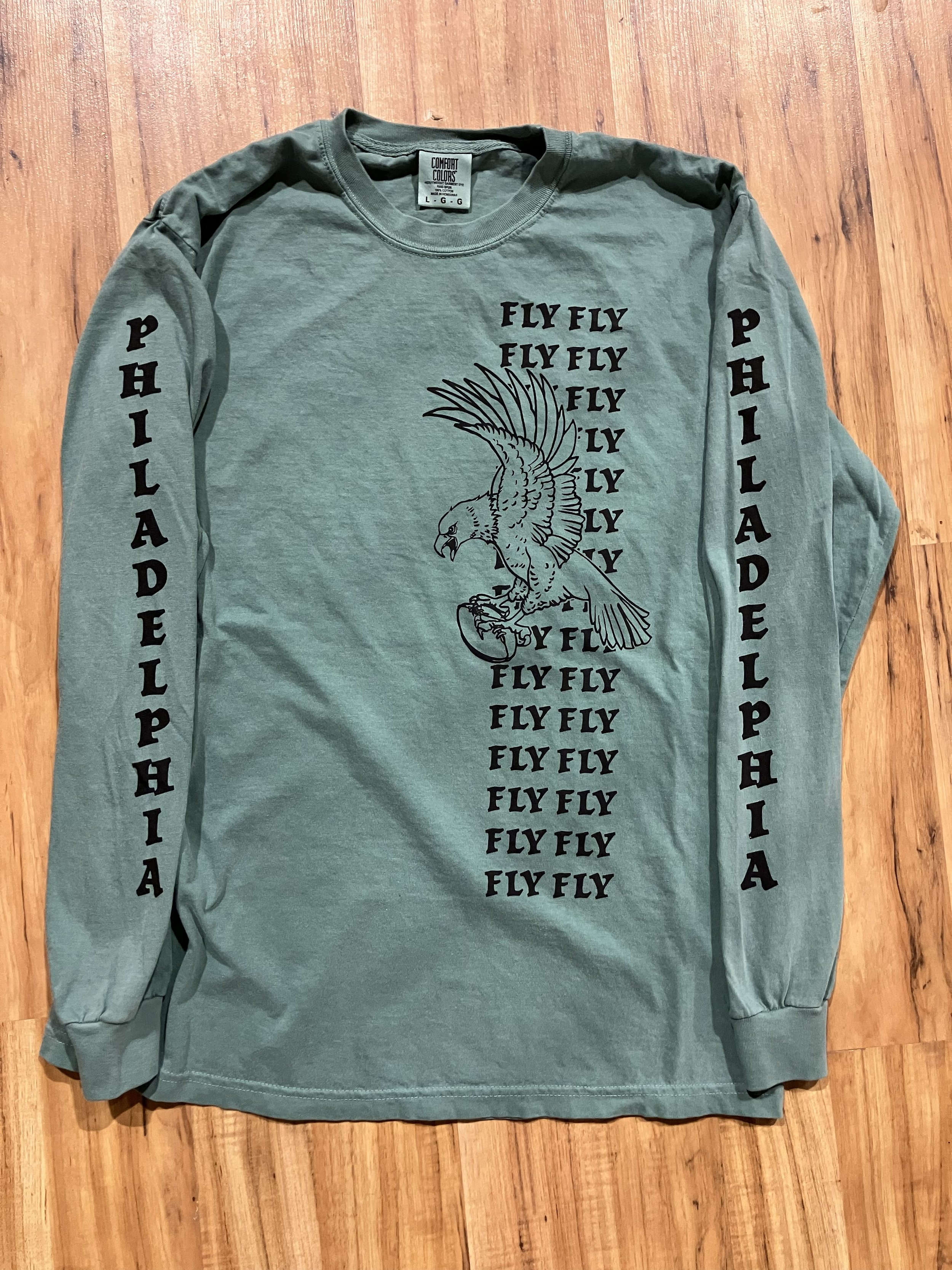 Philadelphia Football Fly Longsleeve Tee