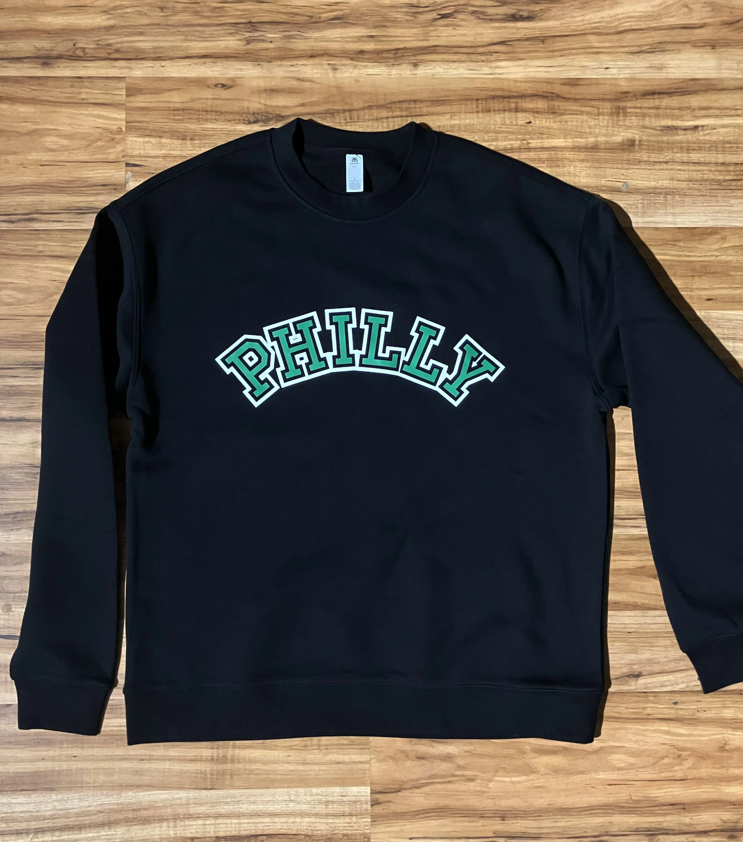 Philly Black Crew Neck Sweatshirt