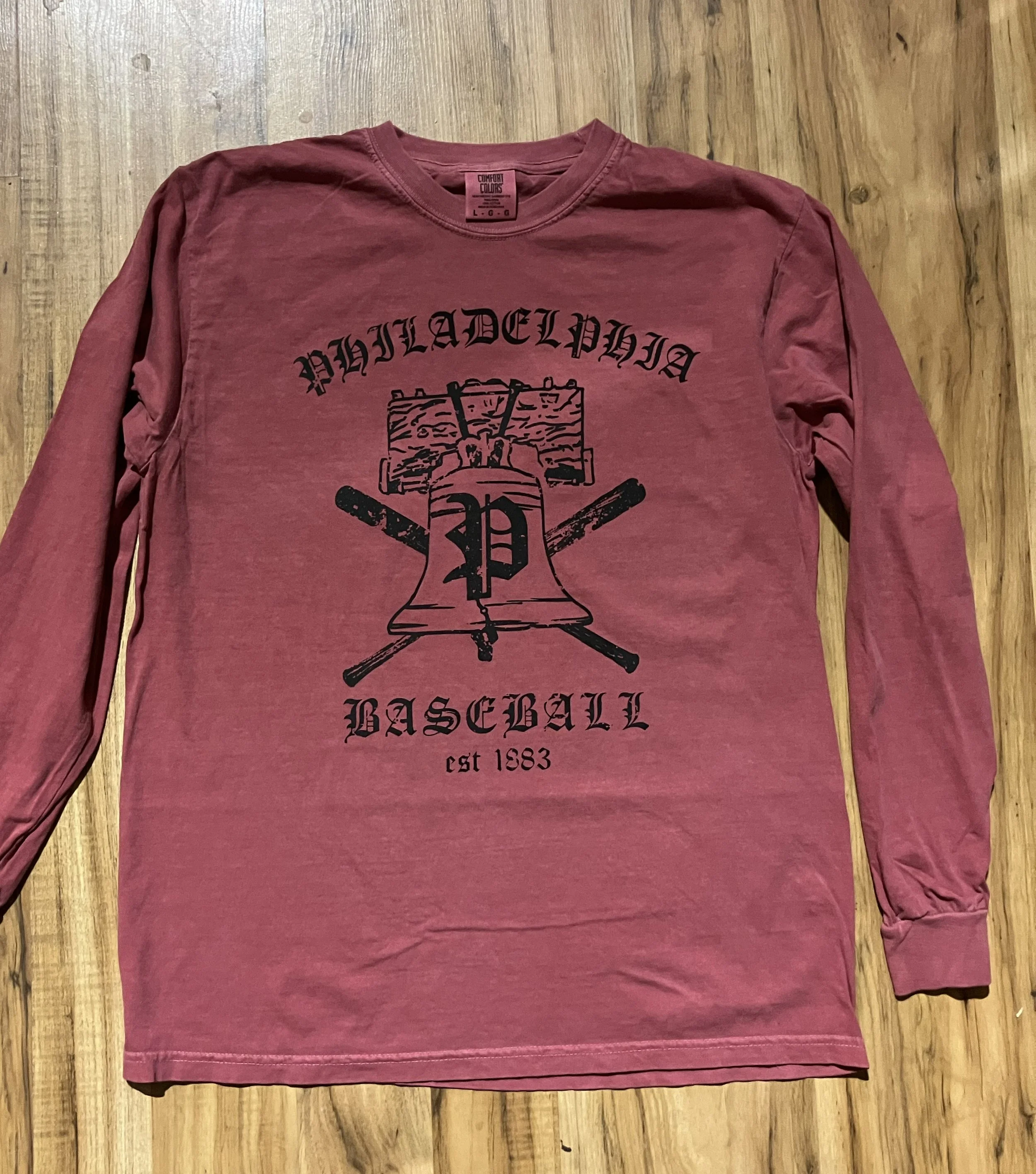 Philadelphia Baseball Long Sleeve