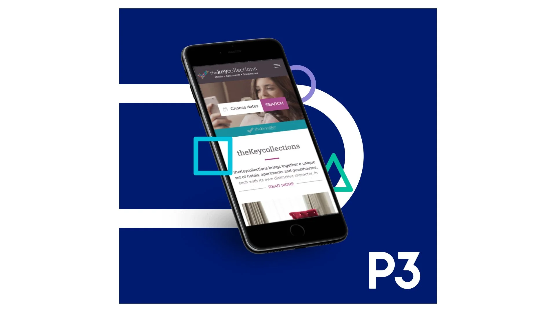 P3 Social Media Image Post Mockup
