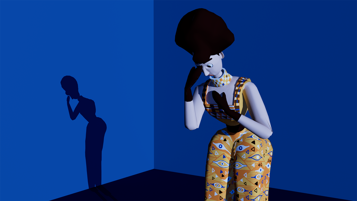 Rendered Frame from Sad Animation