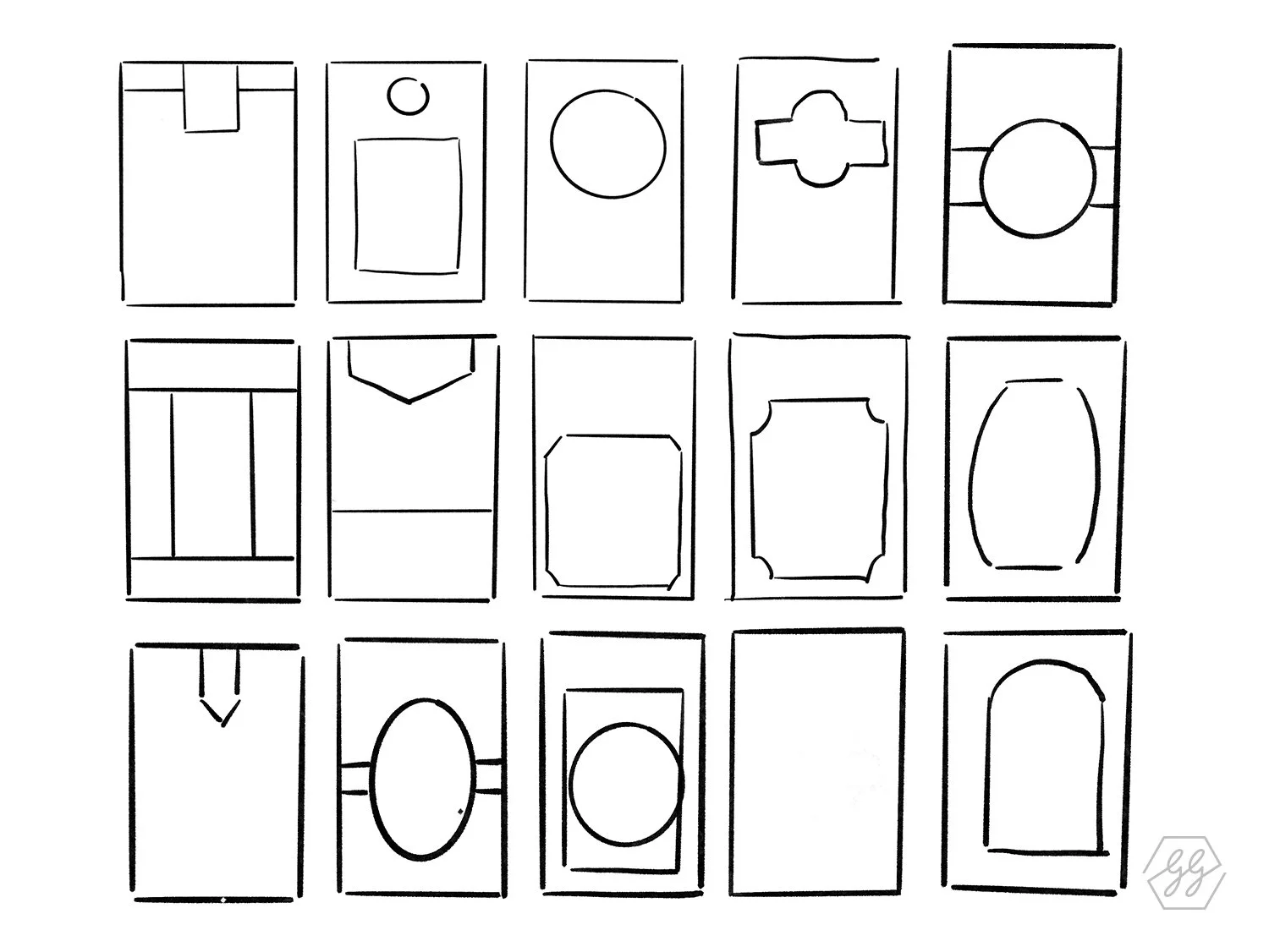 Label Shapes Ideation