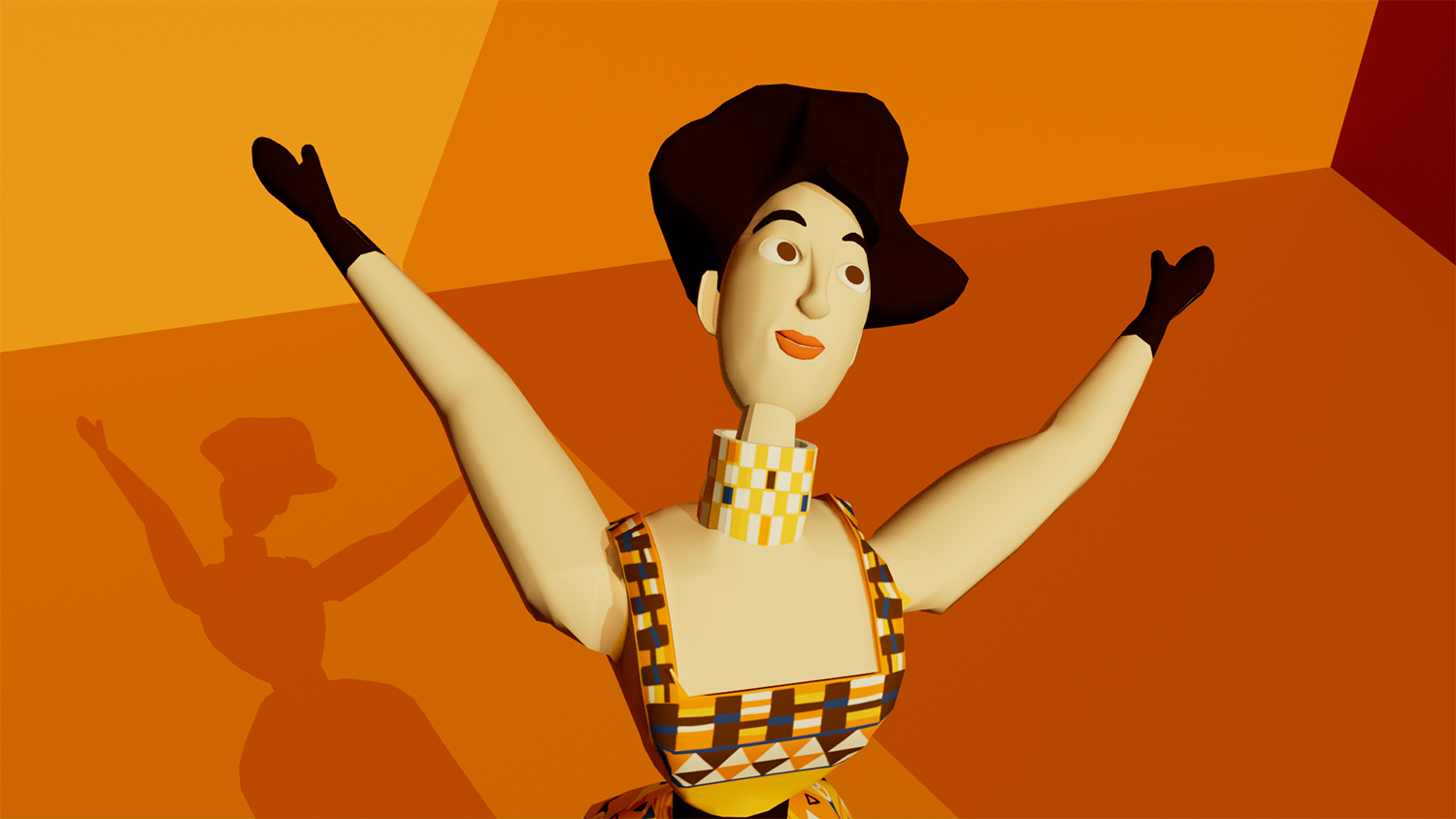 Rendered Frame from Joy Animation