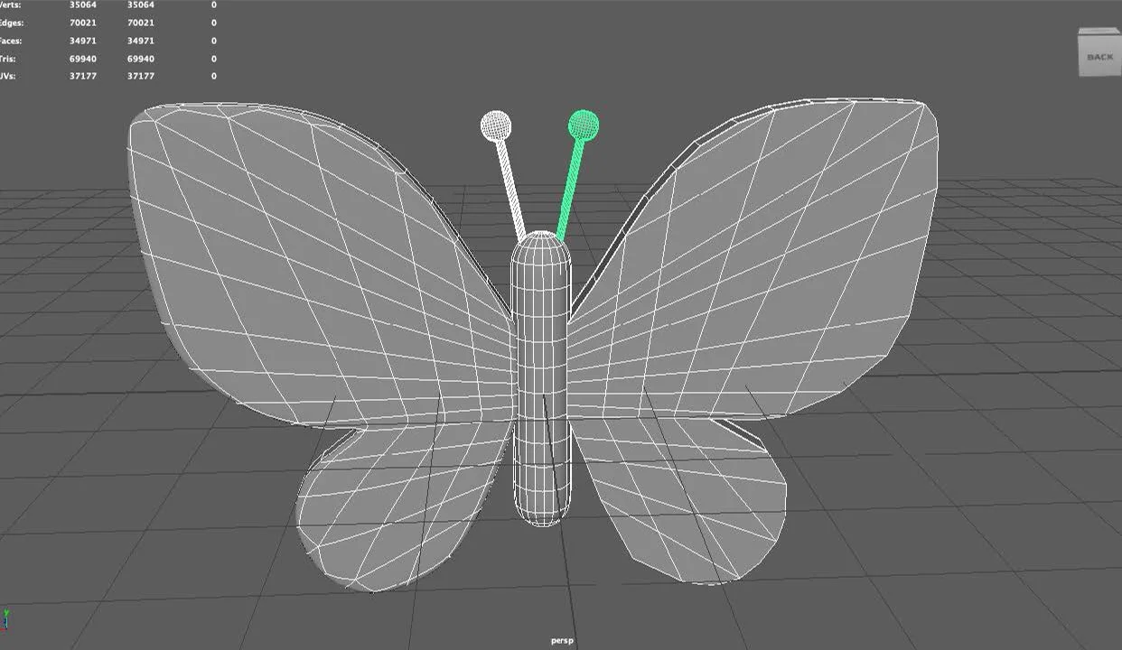 3D modeling in 3D Maya.