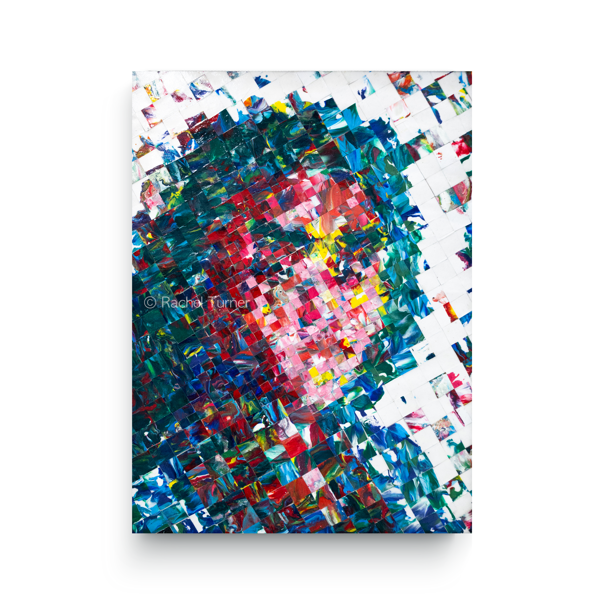 "Mosaic No. 1"
Acrylic on Canvas Paper,
24x32''