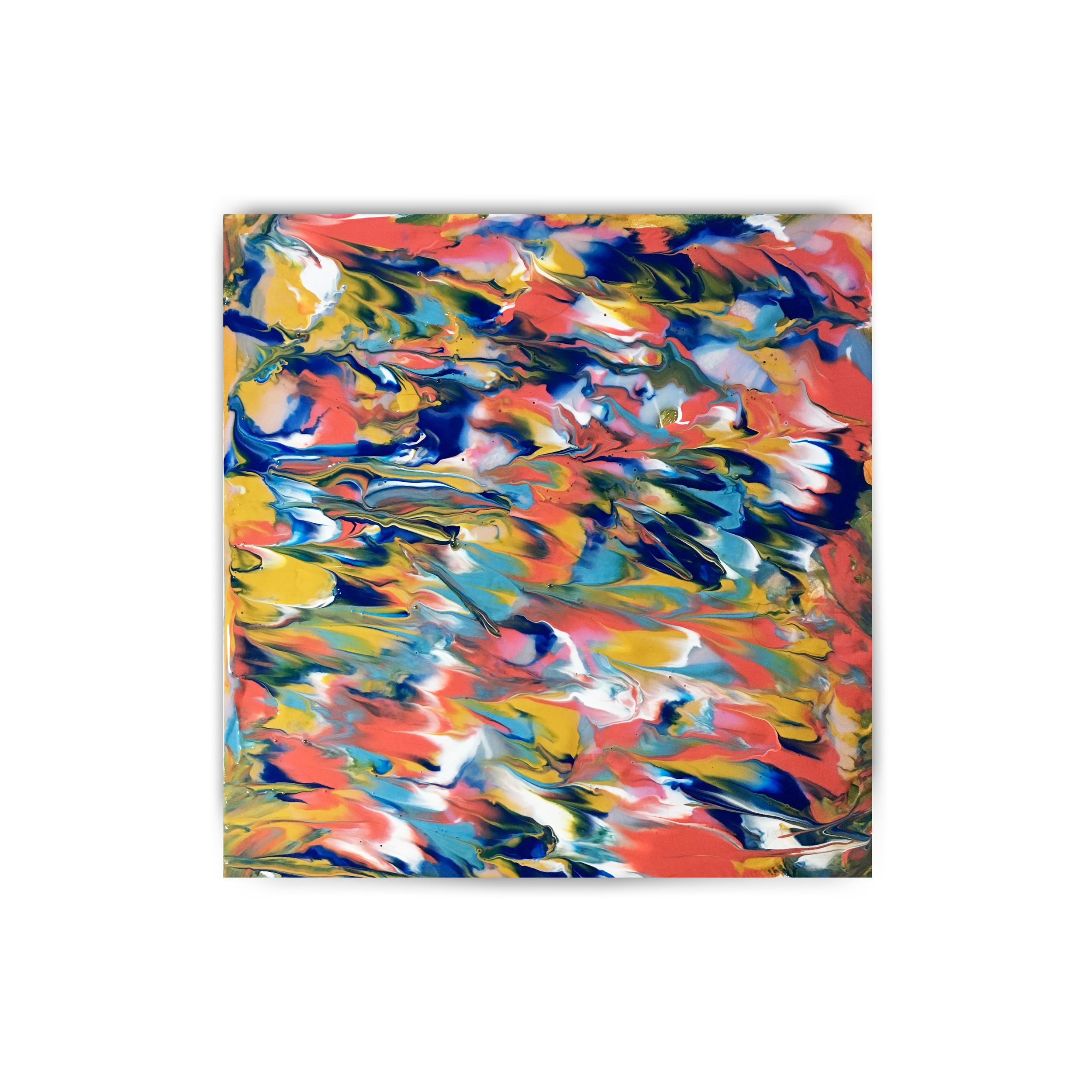"You Were There"
Acrylic on Wooden Panel,
16x16''