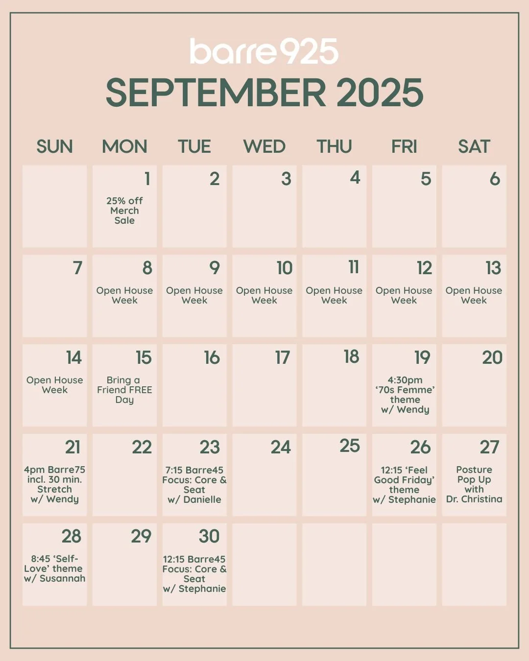 September Events