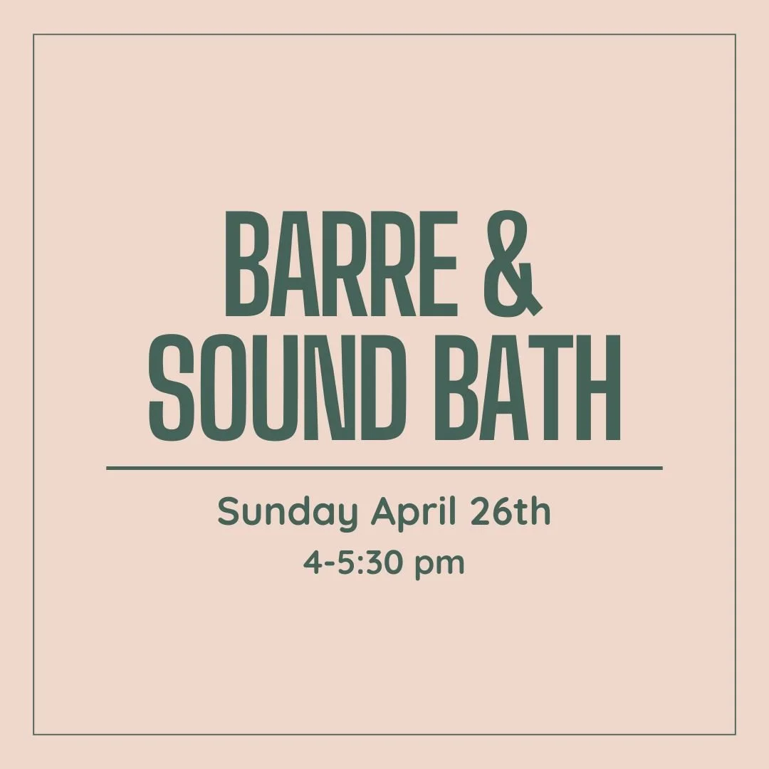 Barre &amp; Sound Bath