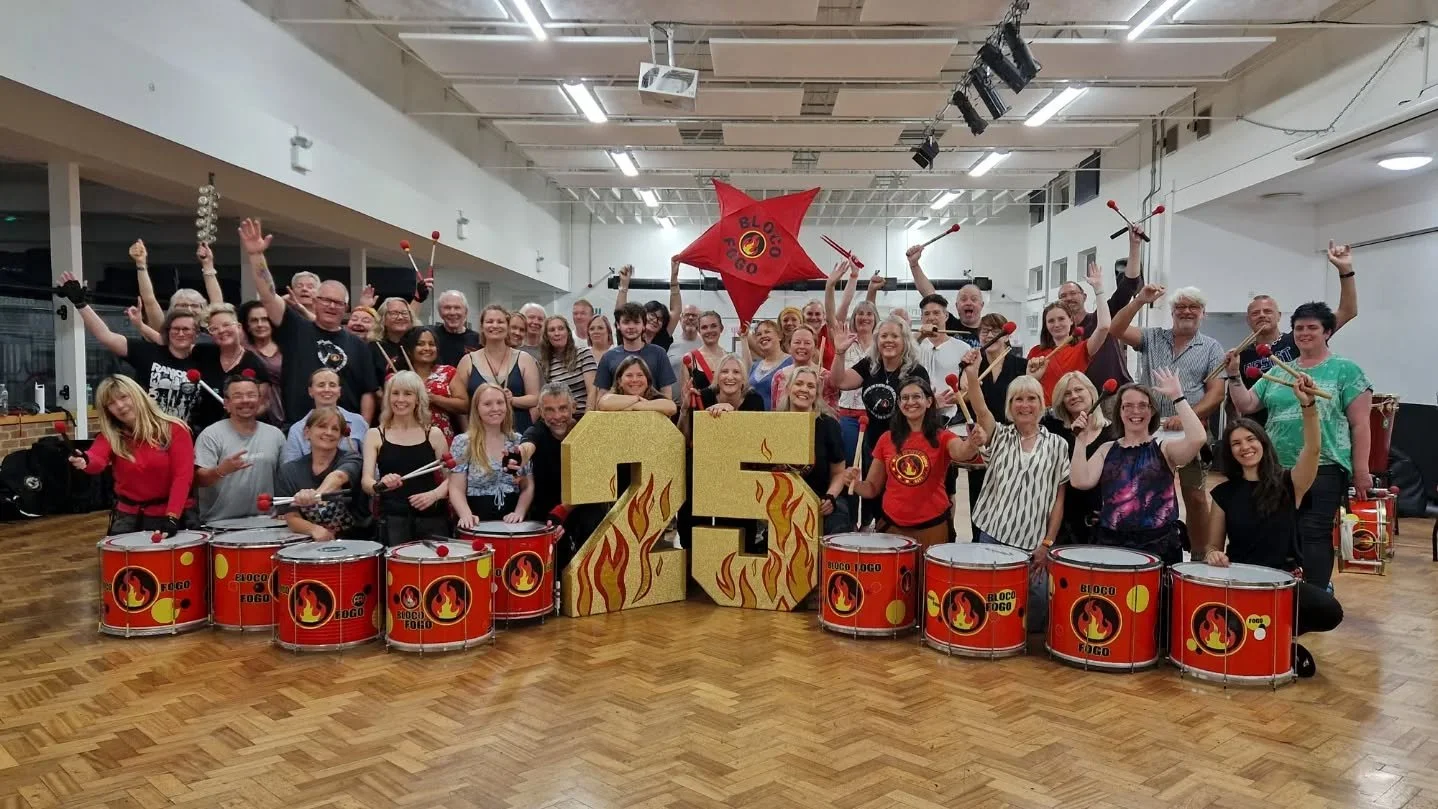 Happy Birthday to us!
Wow. This year marks our 25th anniversary since we first ignited back in the millennium. And what an incredible twenty-five years it's been — countless gigs and rehearsals delivered by hundreds of members, all of whom hav