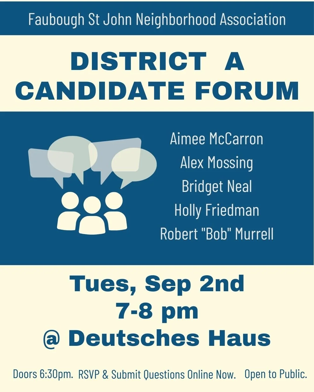 FSJNA’s District A City Council Forum