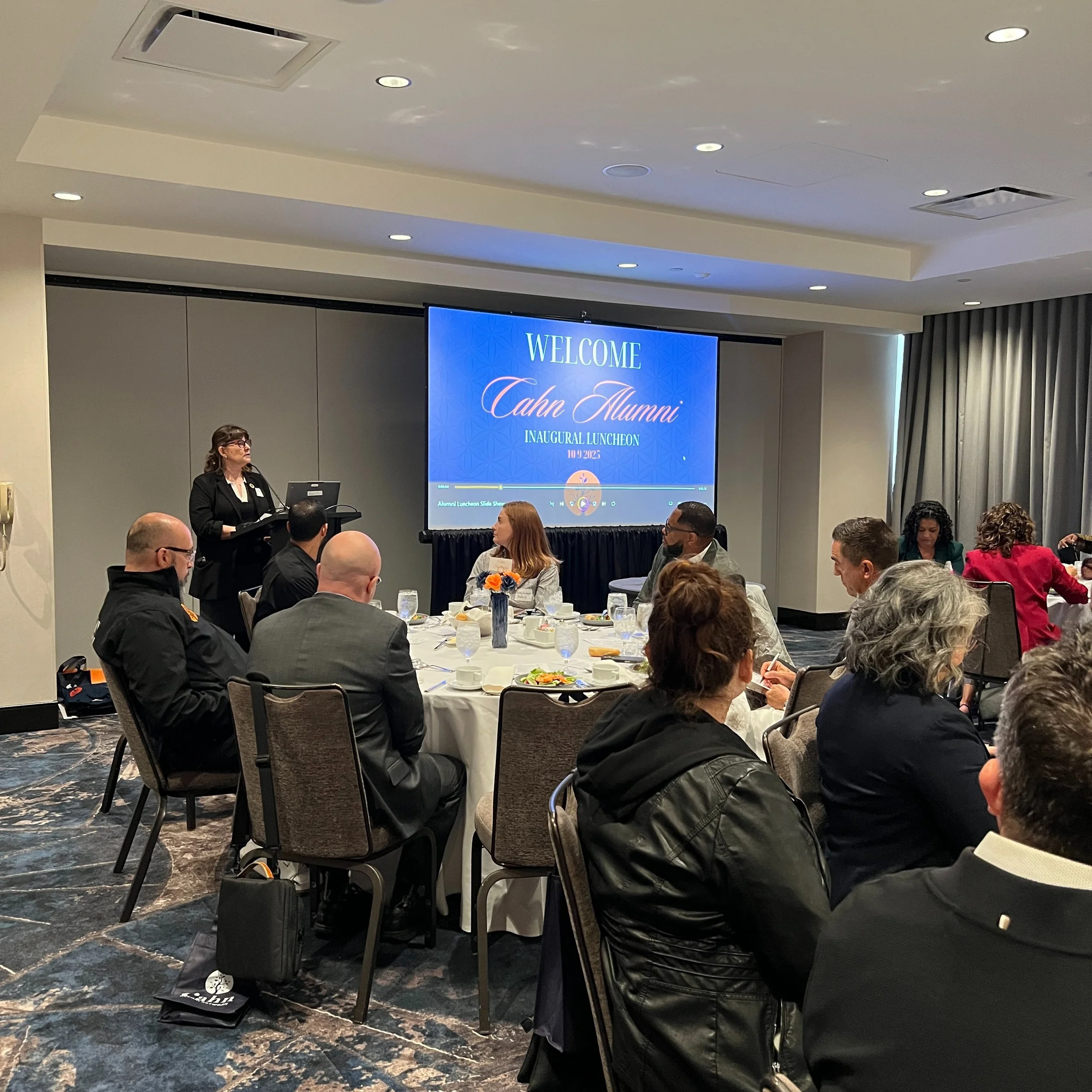 A look back at last year&rsquo;s Alumni Luncheon!

There&rsquo;s something special about bringing the Cahn community back together, reconnecting with fellow alumni, celebrating leadership, and strengthening the relationships that continue long after 