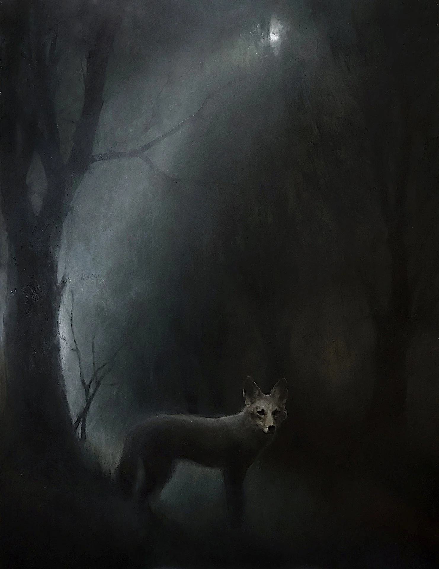  LARISA BRECHUN   STRIDER Oil on panel 40 x 30 inches 101.6 x 76.2 centimeters  Price TBD   BUY →  