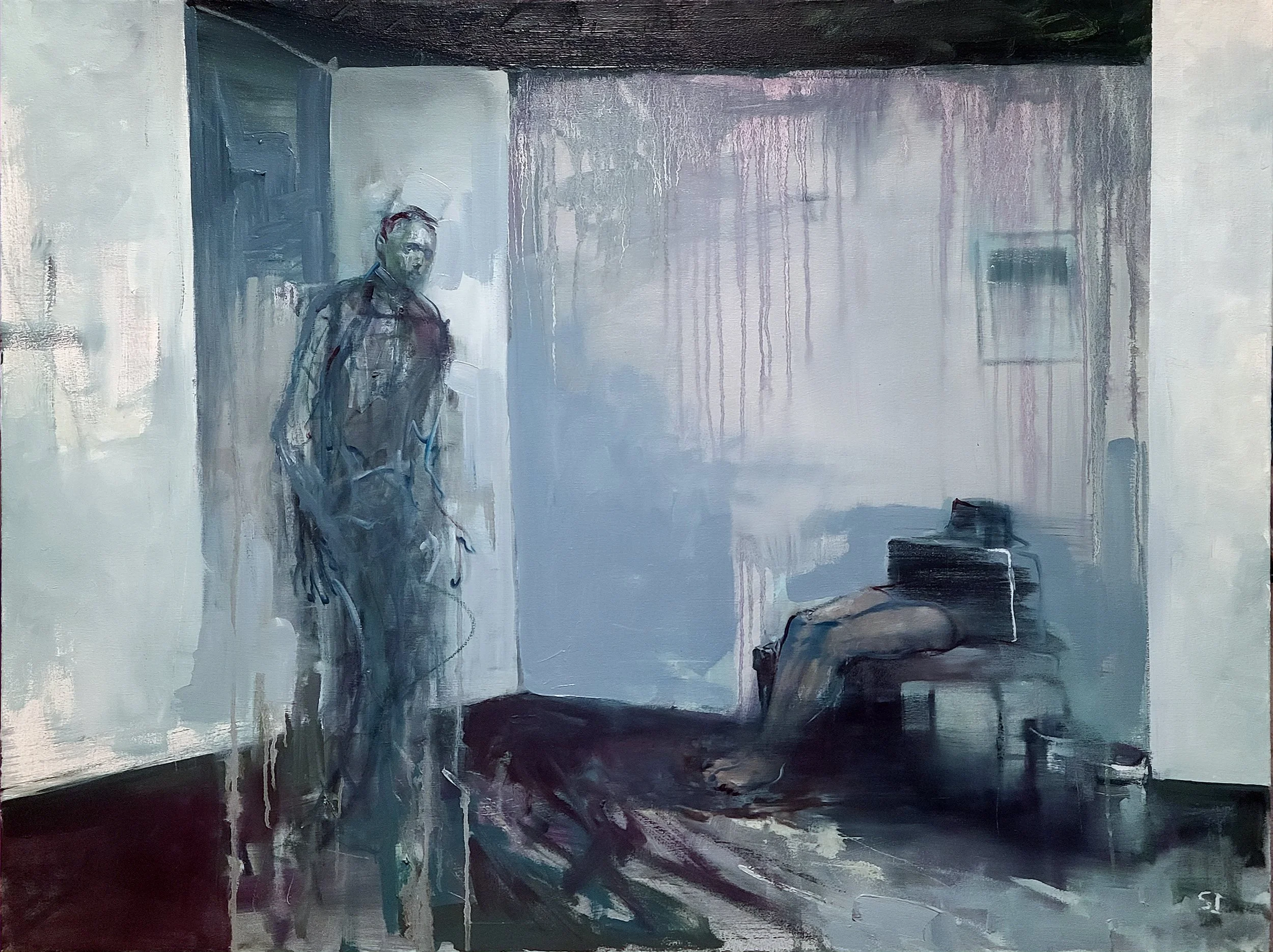 ILYA SHKIPIN  GHOST  Oil on canvas 36 x 46 inches 91.4 × 116.8 centimeters  $3100   INQUIRE →  