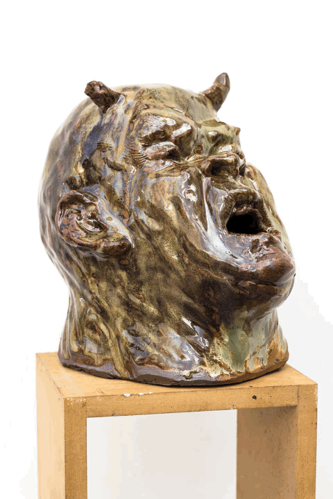 RAFAEL HAYASHI  TORMENTO 
(SATURN´S HUNGER ) Ceramic Sculpture 70.9 x 44.9 inches 9 x 6.3 x 8.7 centimeters  $1000   INQUIRE →  