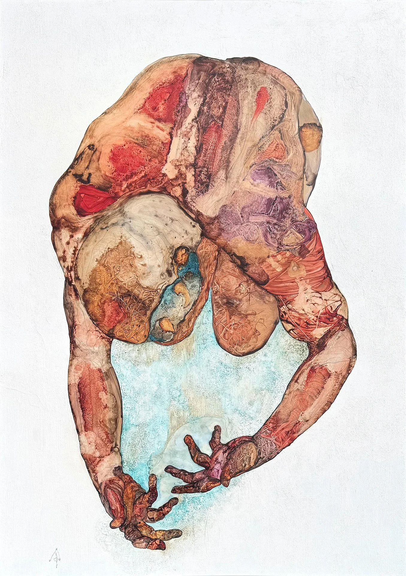  DAVID DEWEERDT  UNTITLED (04) Ink and acrylic on mylar 39.4 x 27.6 inches 100 x 70 centimeters  $2000   INQUIRE →  