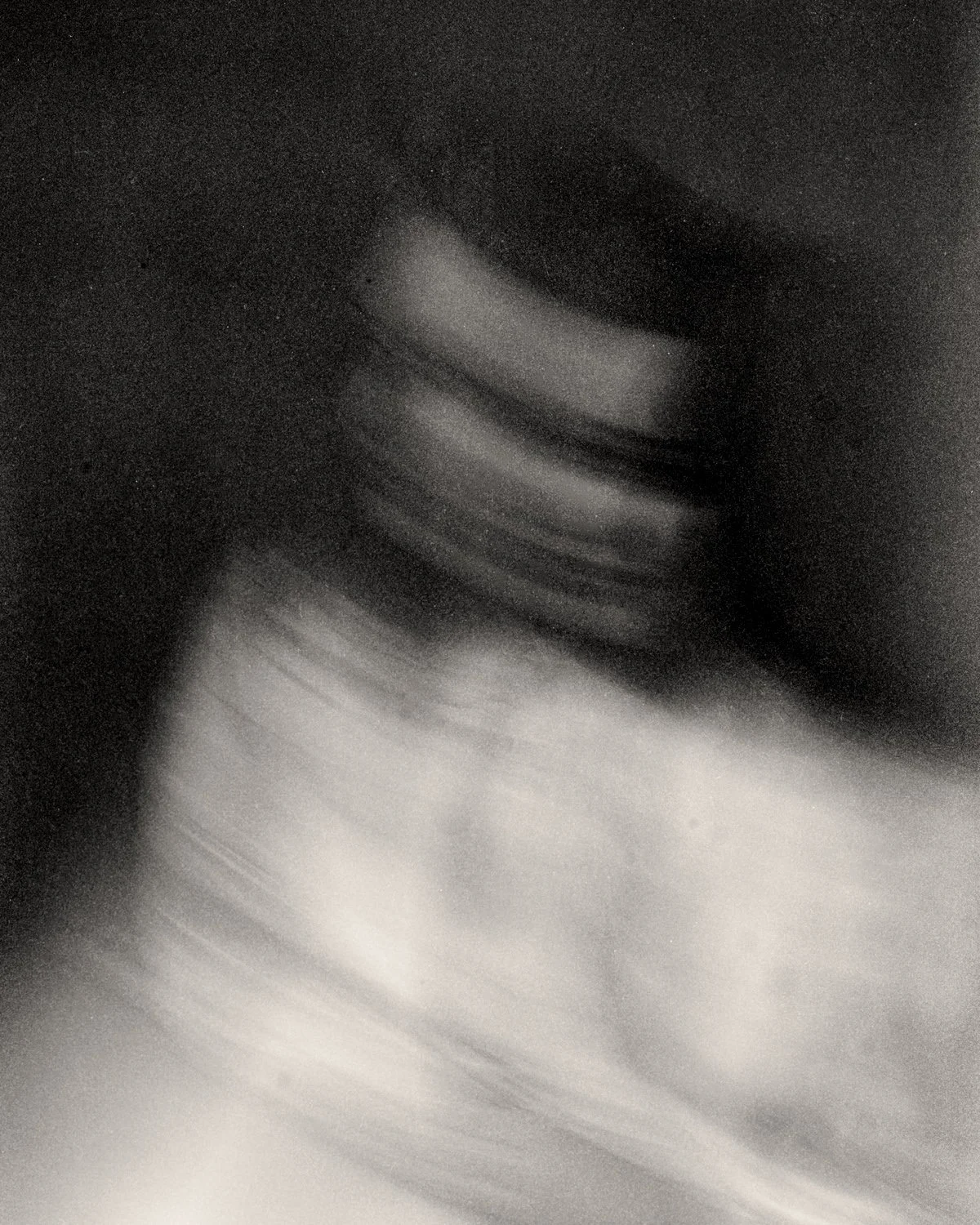 MICHAEL ASH SMITH  THE SADNESS OF LONGING - THREE  Ink transfer, oil, and barite on 300 GSM Arches paper 1O x 8 inches 25.4 × 2O.3 centimeters  $2000   INQUIRE →  