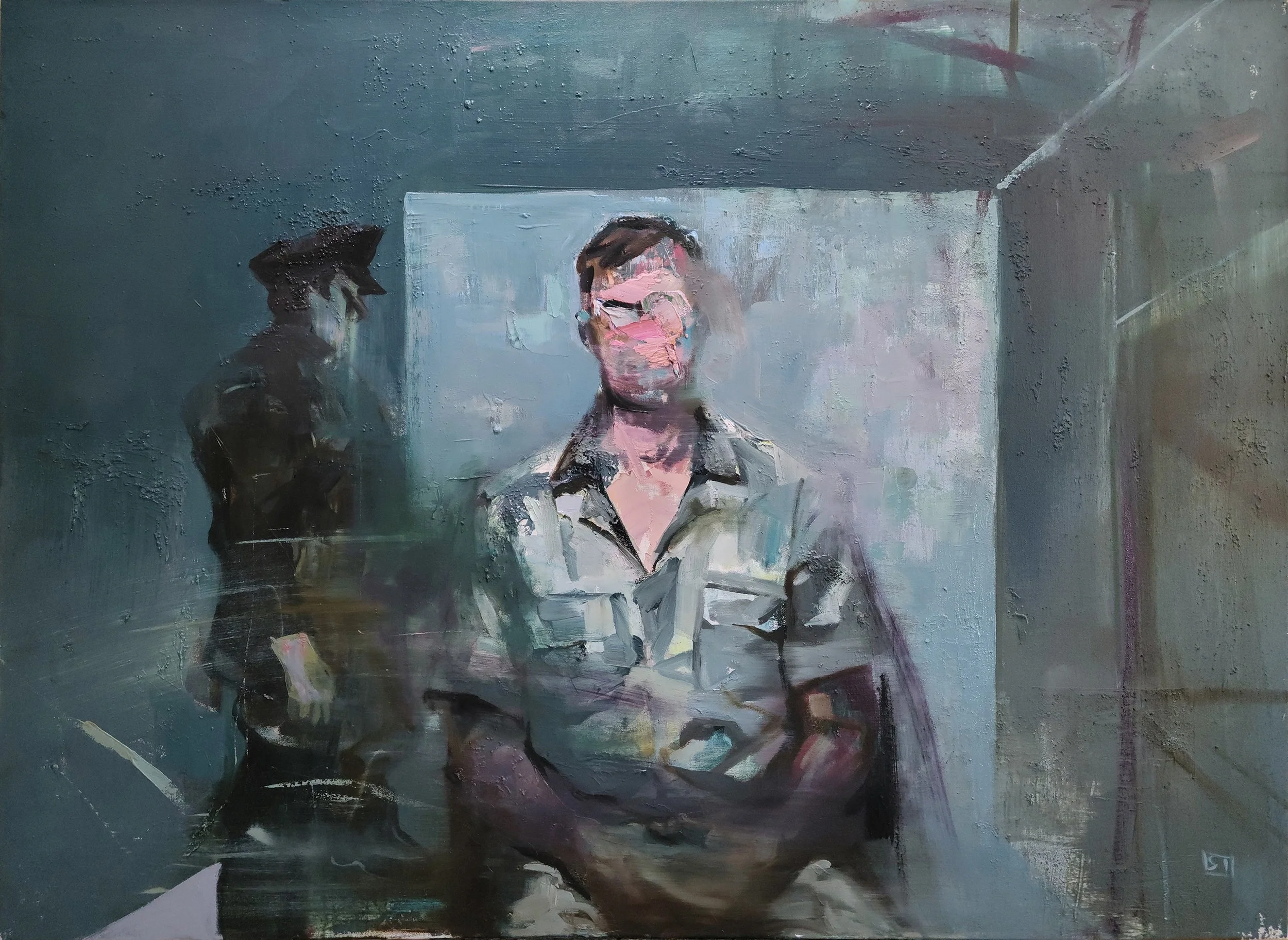 ILYA SHKIPIN  WITNESS  Oil on canvas 36 x 46 inches 91.4 × 116.8 centimeters  $3000   INQUIRE →  