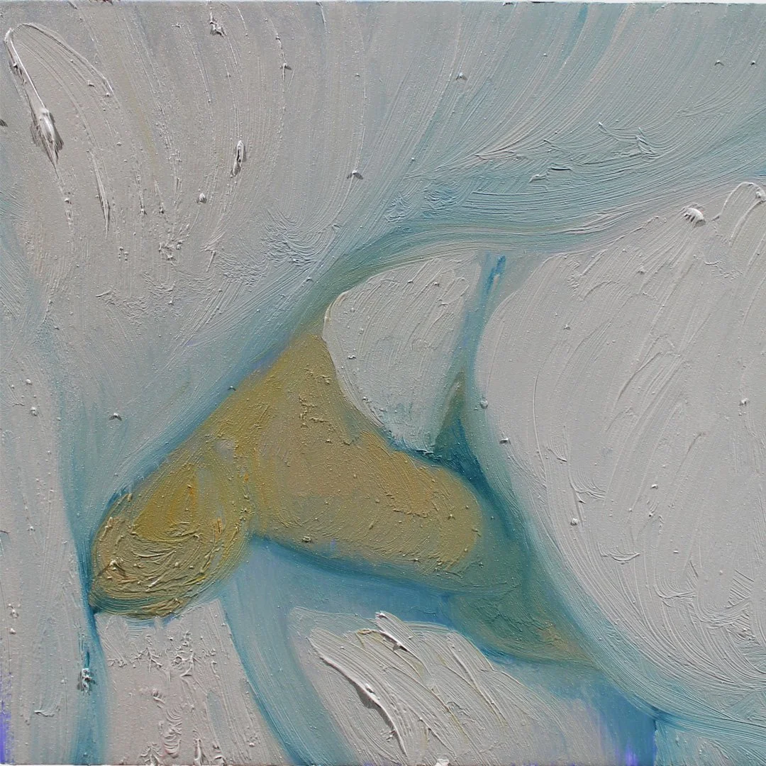 NOAH TRAPOLINO  COMMUNICATION II   Oil on panel 6 x 6 inches 15.2 x 15.2 centimeters  $950   INQUIRE →  