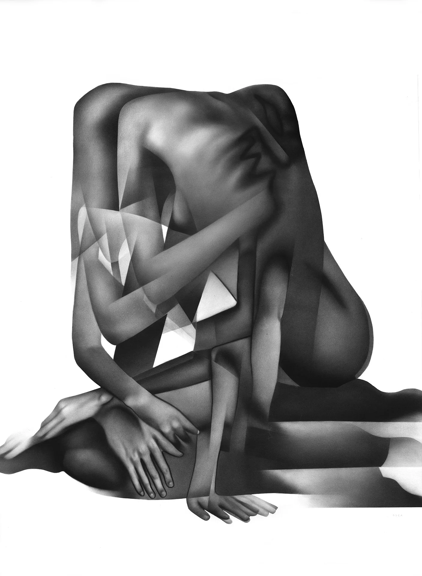 PAULINA GOCA  CONVÉRSION  Graphite on paper 36.6  x 27.2 inches 93 × 69 centimeters  $3400   INQUIRE →  