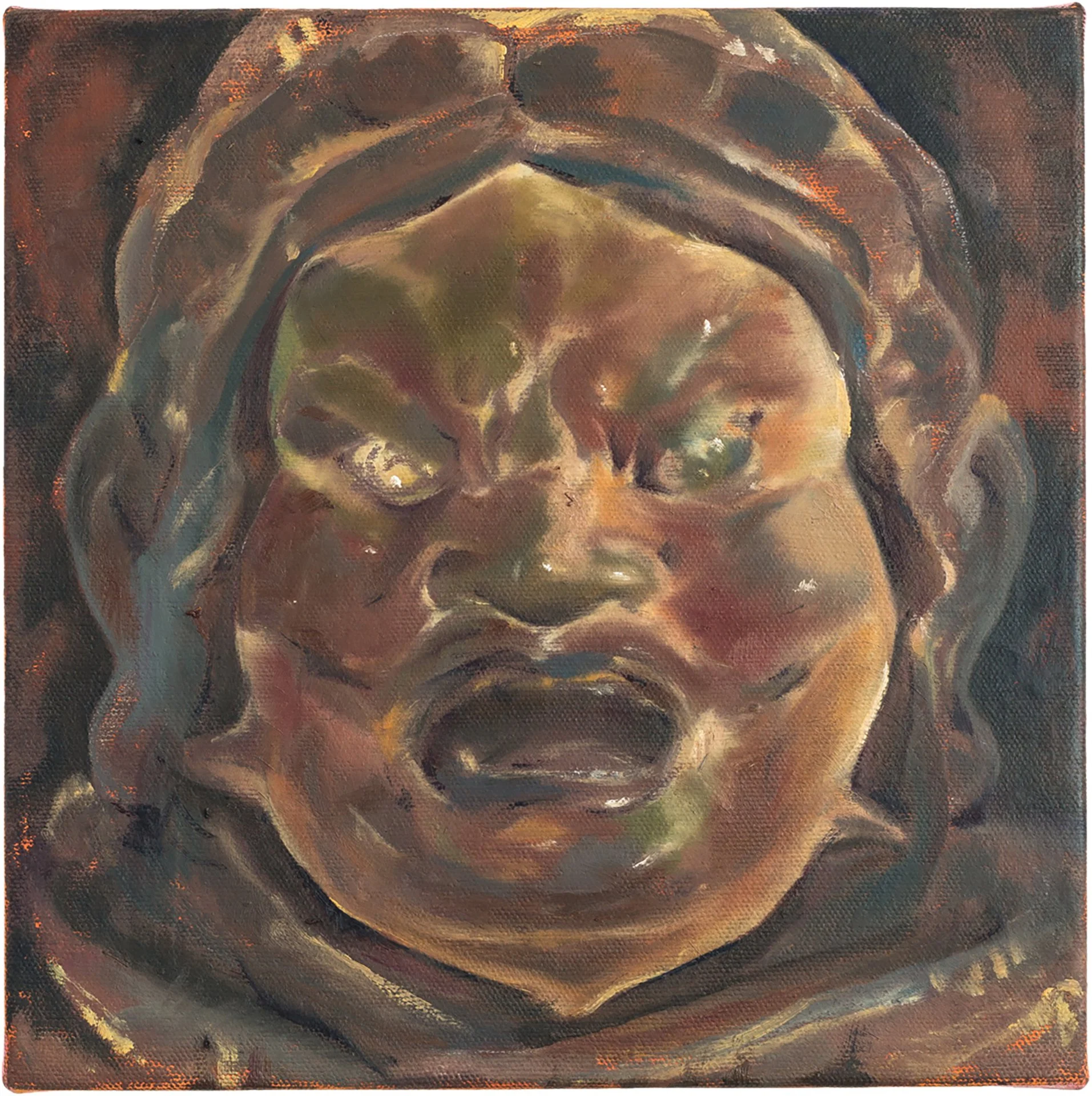 RAFAEL HAYASHI  SANJISHITAISO  Oil on Canvas 25 x 25 inches 9.8 × 9.8 centimeters  $550   INQUIRE →  