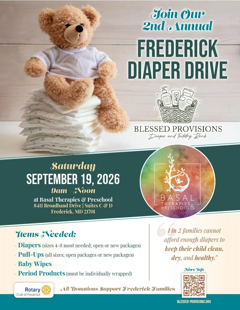 2nd Annual Frederick Diaper Drive