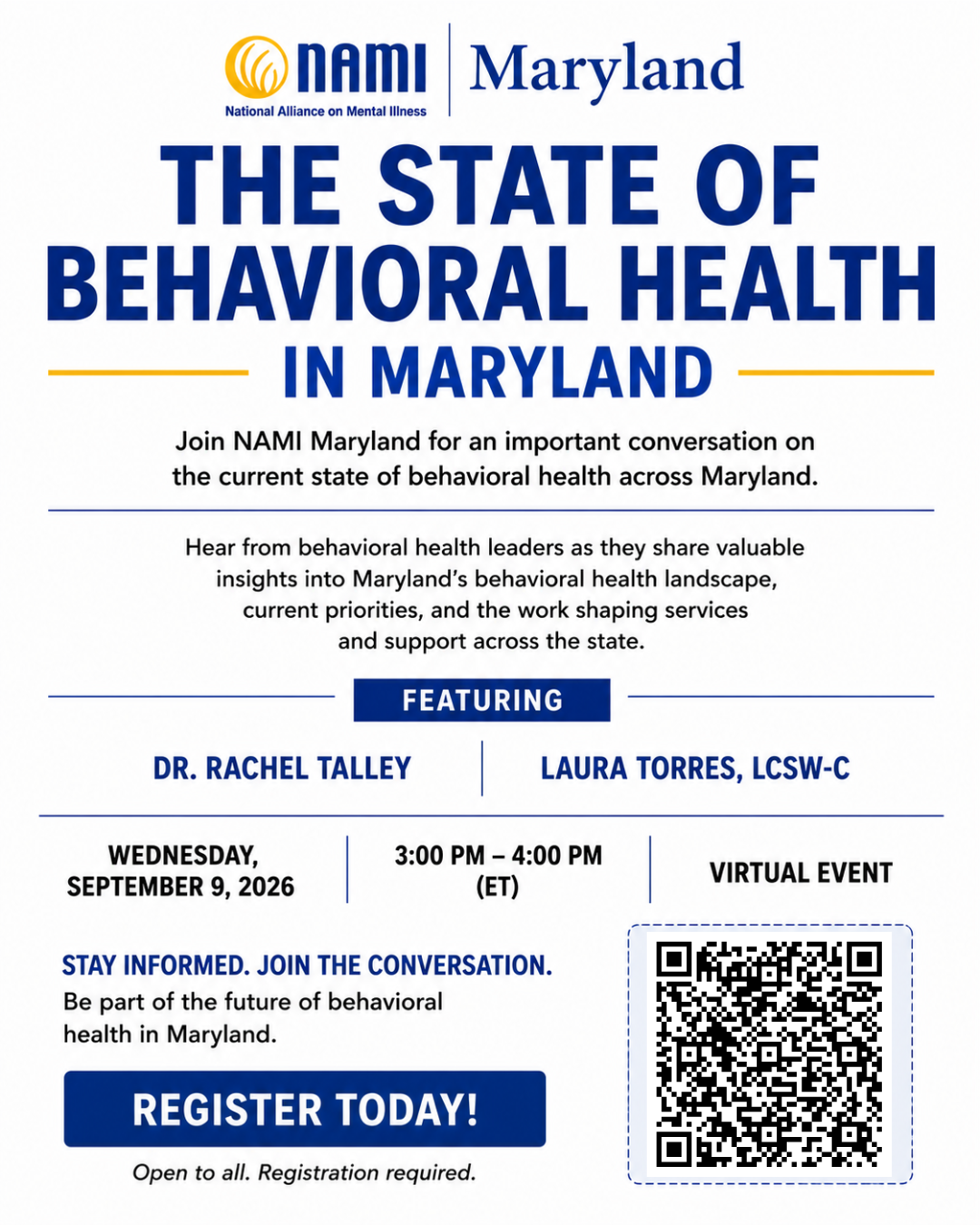 The State of Behavioral Health in Maryland