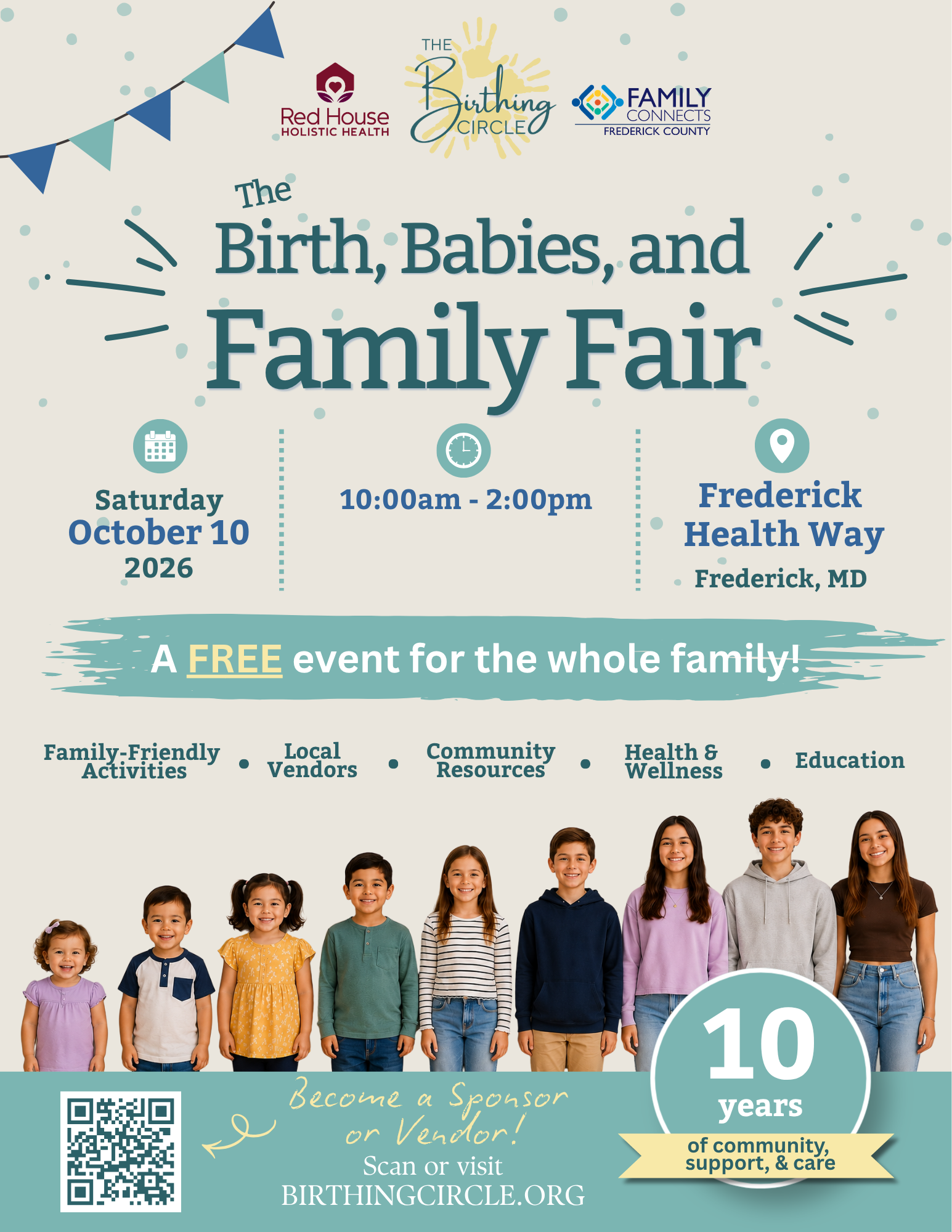10th Annual Birth, Babies, and Family Fair