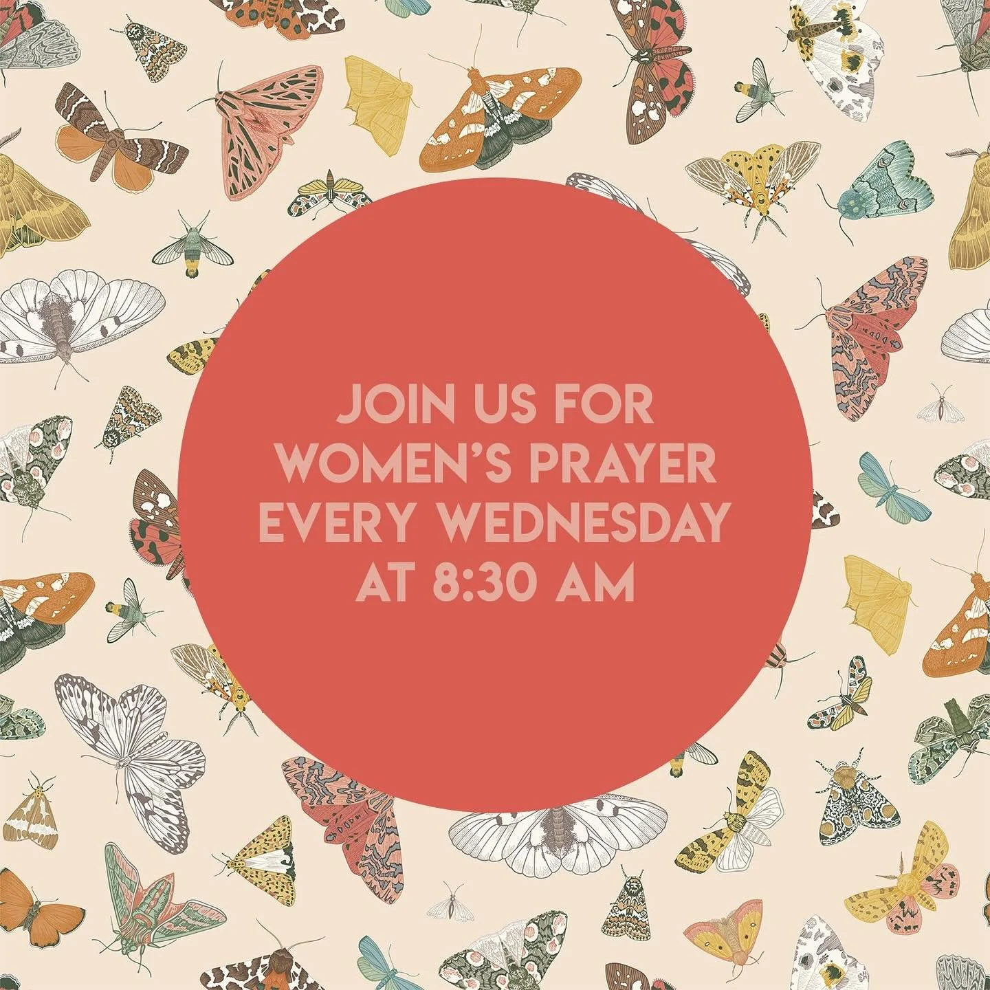 Every Wednesday at 8:30am, we come together to lift up the needs of our church family. You&rsquo;re invited to join us in prayer!
