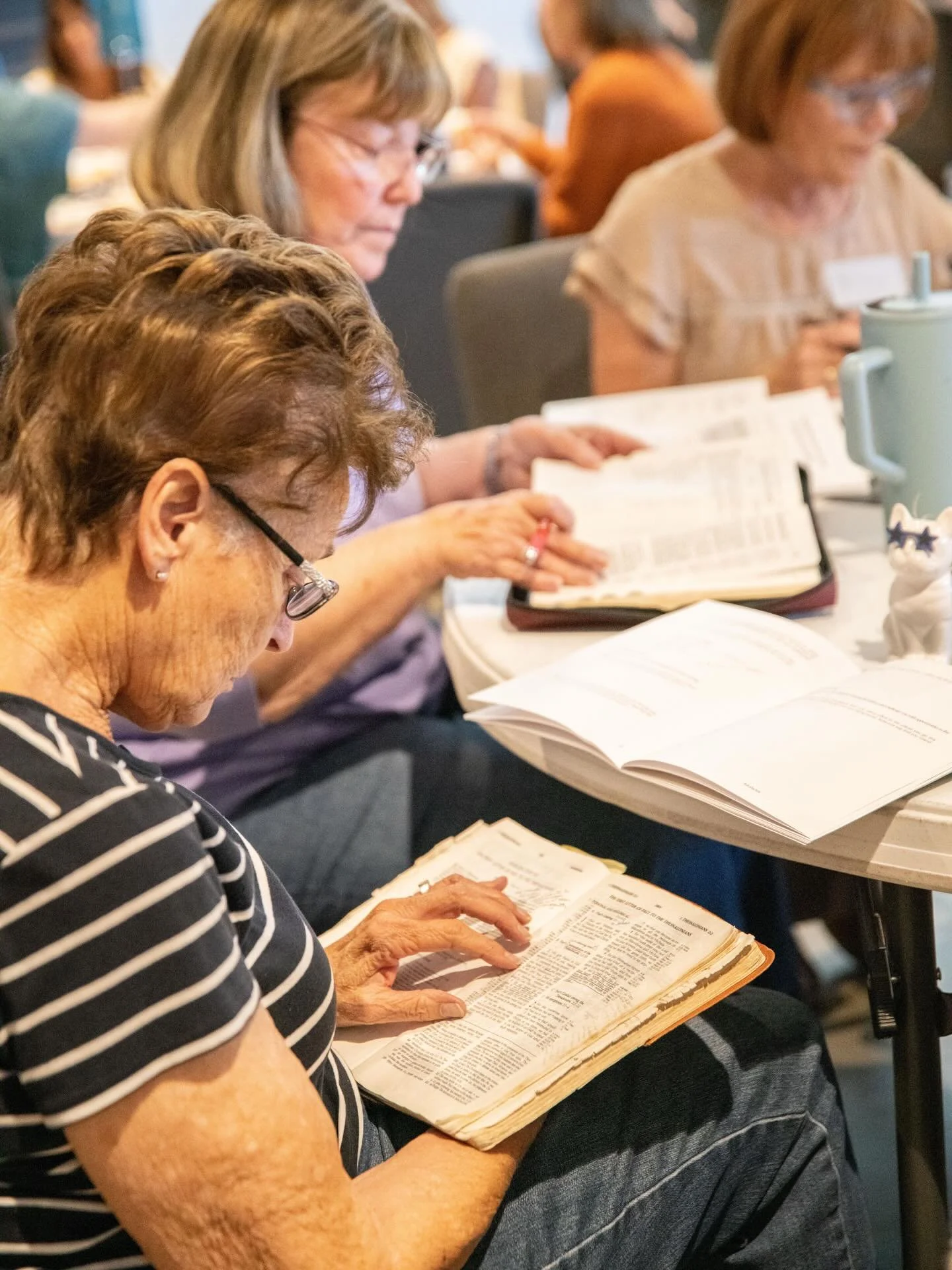 We are excited to see you ladies tomorrow as we continue our study in the book of James. If you are not able to join us, messages are posted online.