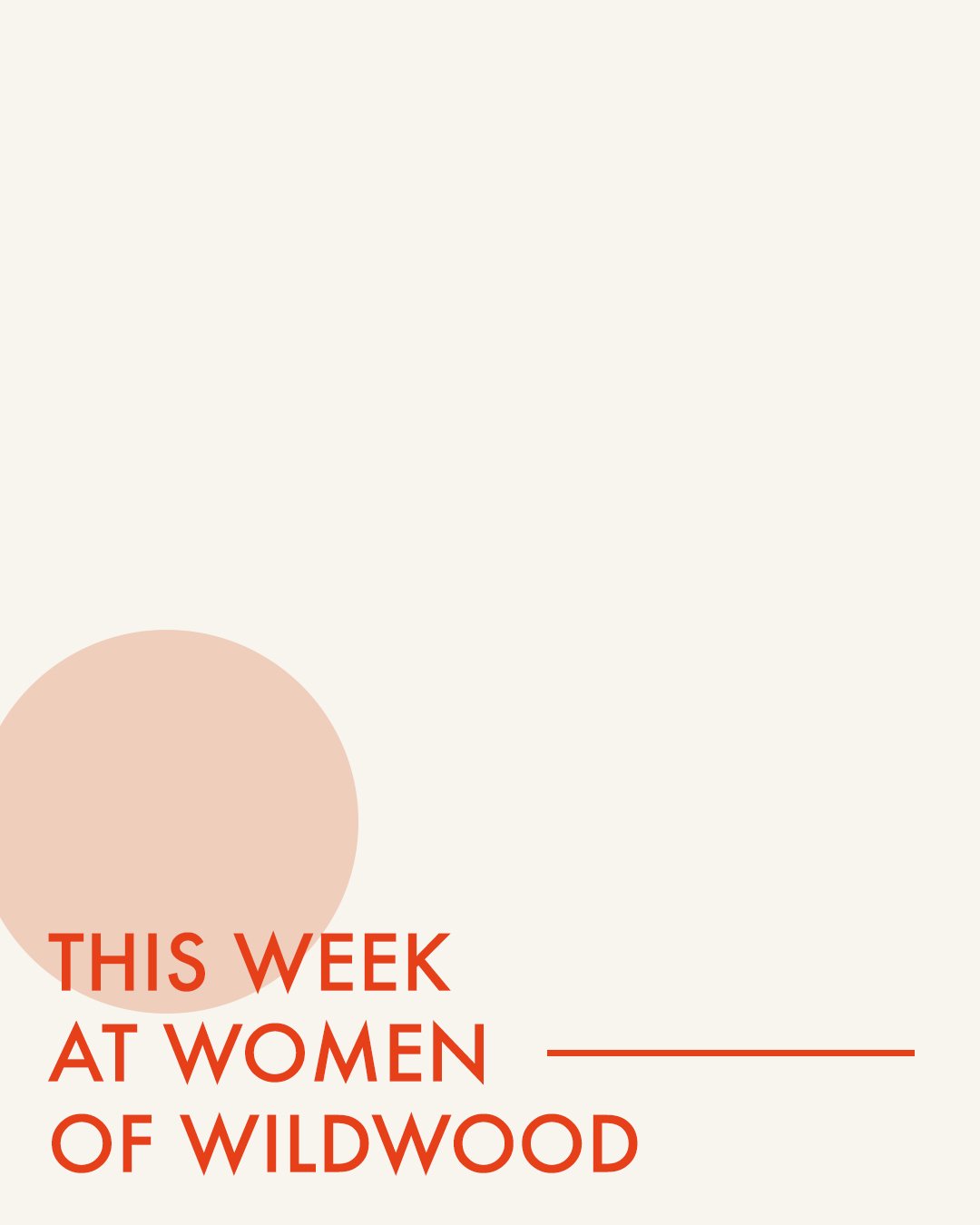 This Tuesday, we resume our current study in the Book of James.
Wednesday: Women&rsquo;s Prayer and our Never Alone Ministry will both be meeting.

And some upcoming events you don&rsquo;t want to miss:�Our Little Blessings Mommies Mingle on April 15