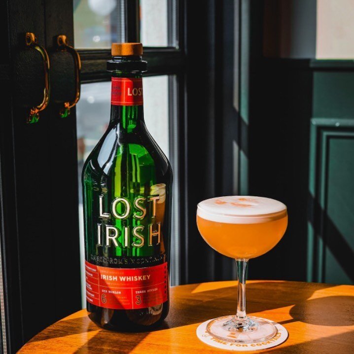 &ldquo;Lost Irish Whiskey a combination of three styles of Irish whiskey: pot still for creaminess and spice, malt for fruitiness and grain for sweetness. Then it&rsquo;s aged in seven casks from six continents: South African brandy, Japanese Mizunar