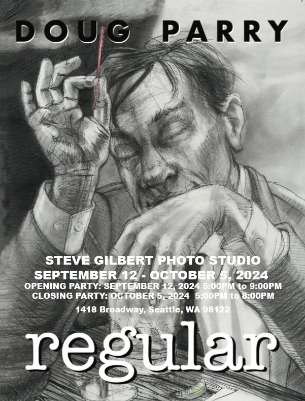 Steve Gilbert Studio: Doug Parry "Regular" Painting exhibit artist talk
