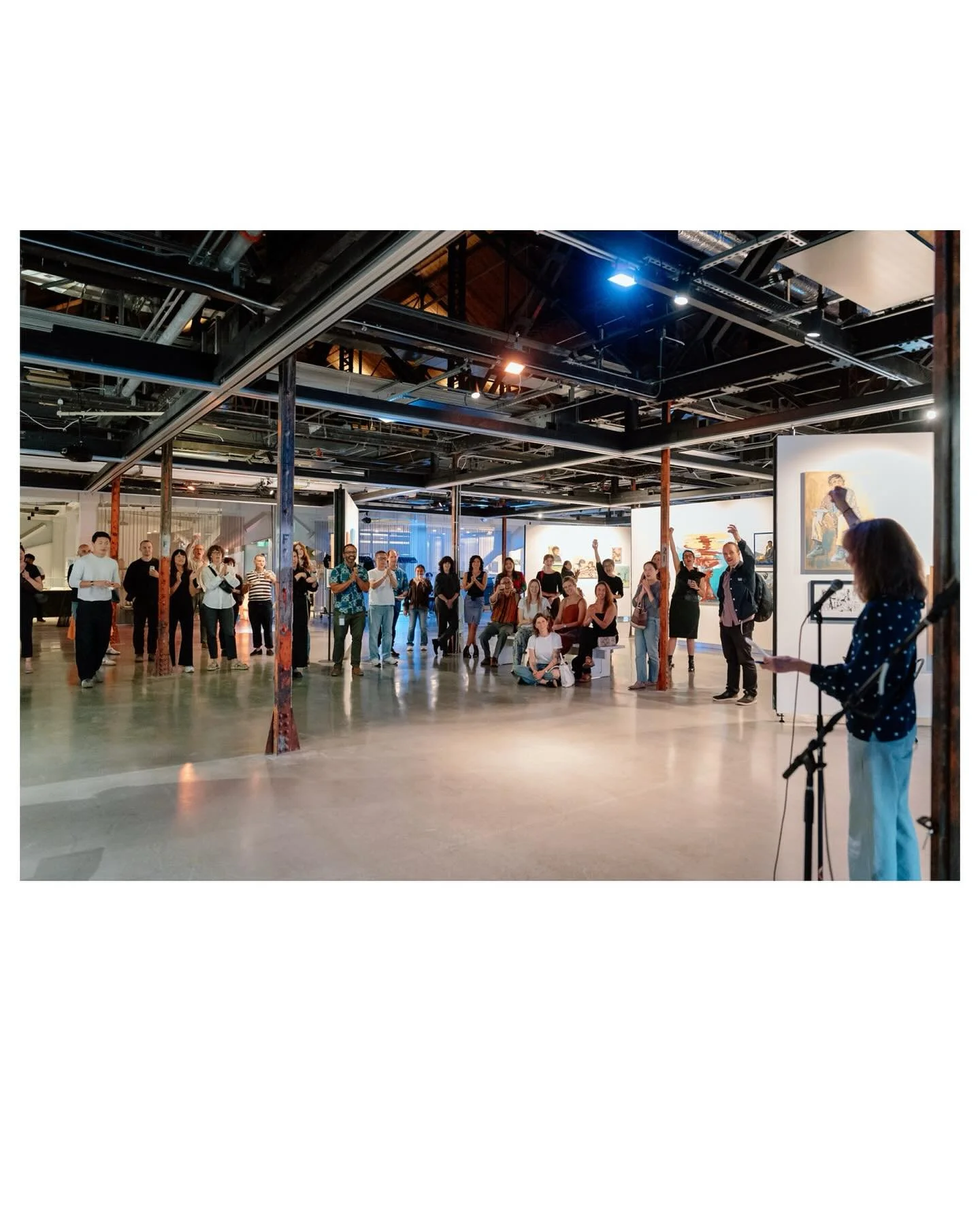 Wow! We&rsquo;re still trying to catch our breath after an incredible week! 

Seattle was alive with your creativity last week. Thank you for coming out. The moments of connection made through a love of art were abundant 💚

Writing with a request he