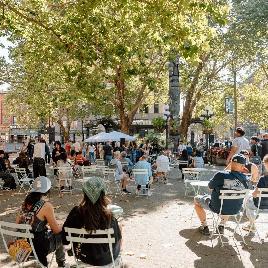 HELP! We need your feedback!
Did you attend an Art + Culture Week Event? If so, we’d love to hear from you! Share your experience with us on a quick survey - link in bio ā£ļø
@walkdontrun_sea kick off point
Photo by Jueqian Fang @everythingtime