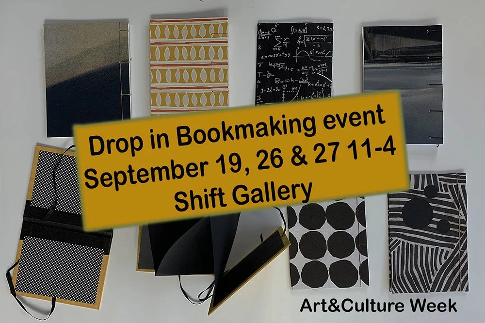 Shift Gallery - Drop in Artist bookmaking