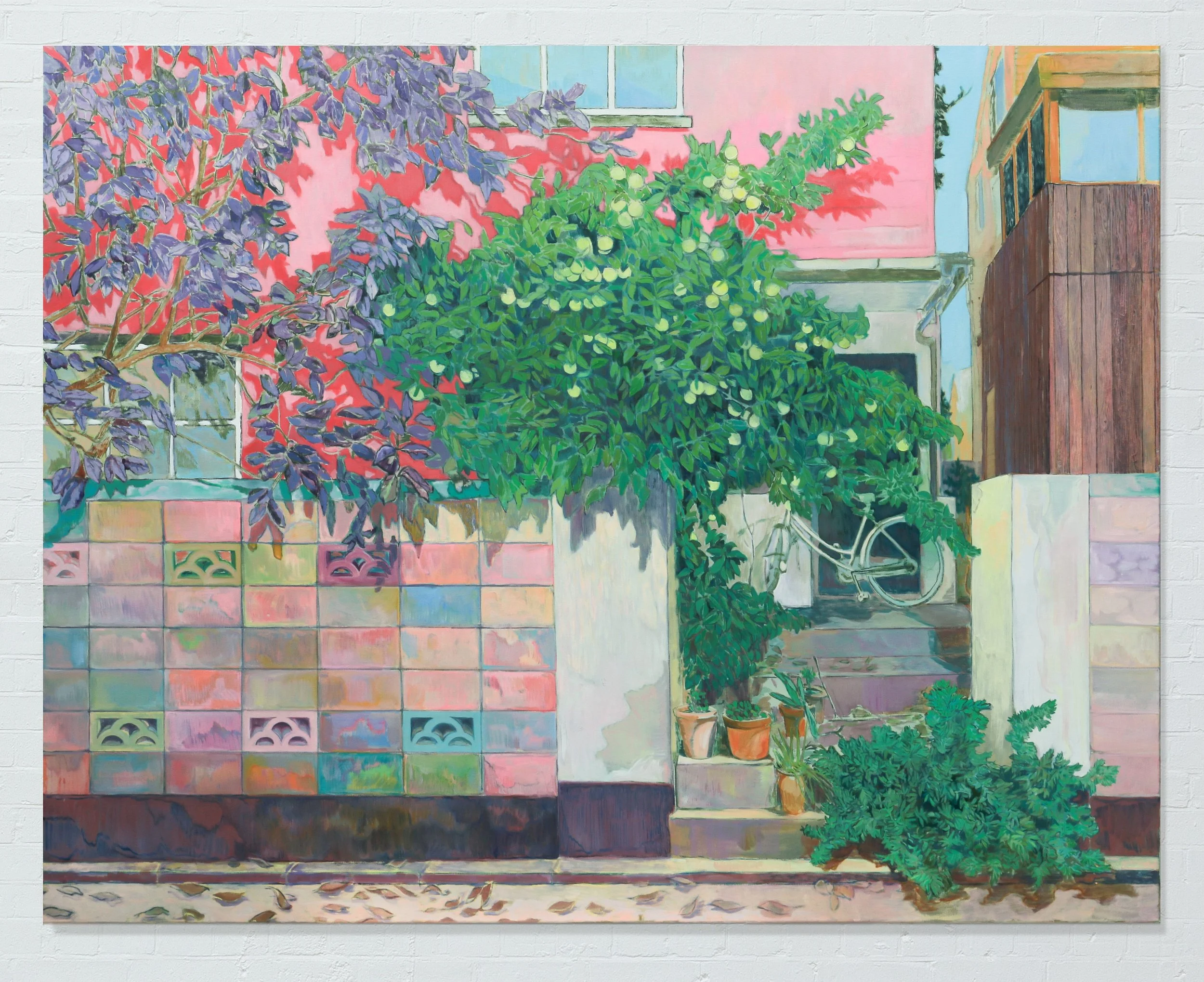 Sophie Baker, 'Threshold (Yuzu)', 2026, óleo sobre lienzo, 150 x 190 cm