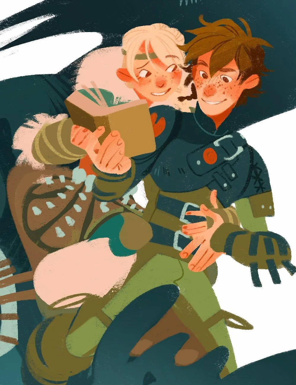 while i work on commissions, here’s something to keep y’all entertained! i never did post the image in my official review with @huiontablet.
threw in the speedpaint at the end, which is just 1:31 of the video i filmed. reduce reuse recyc