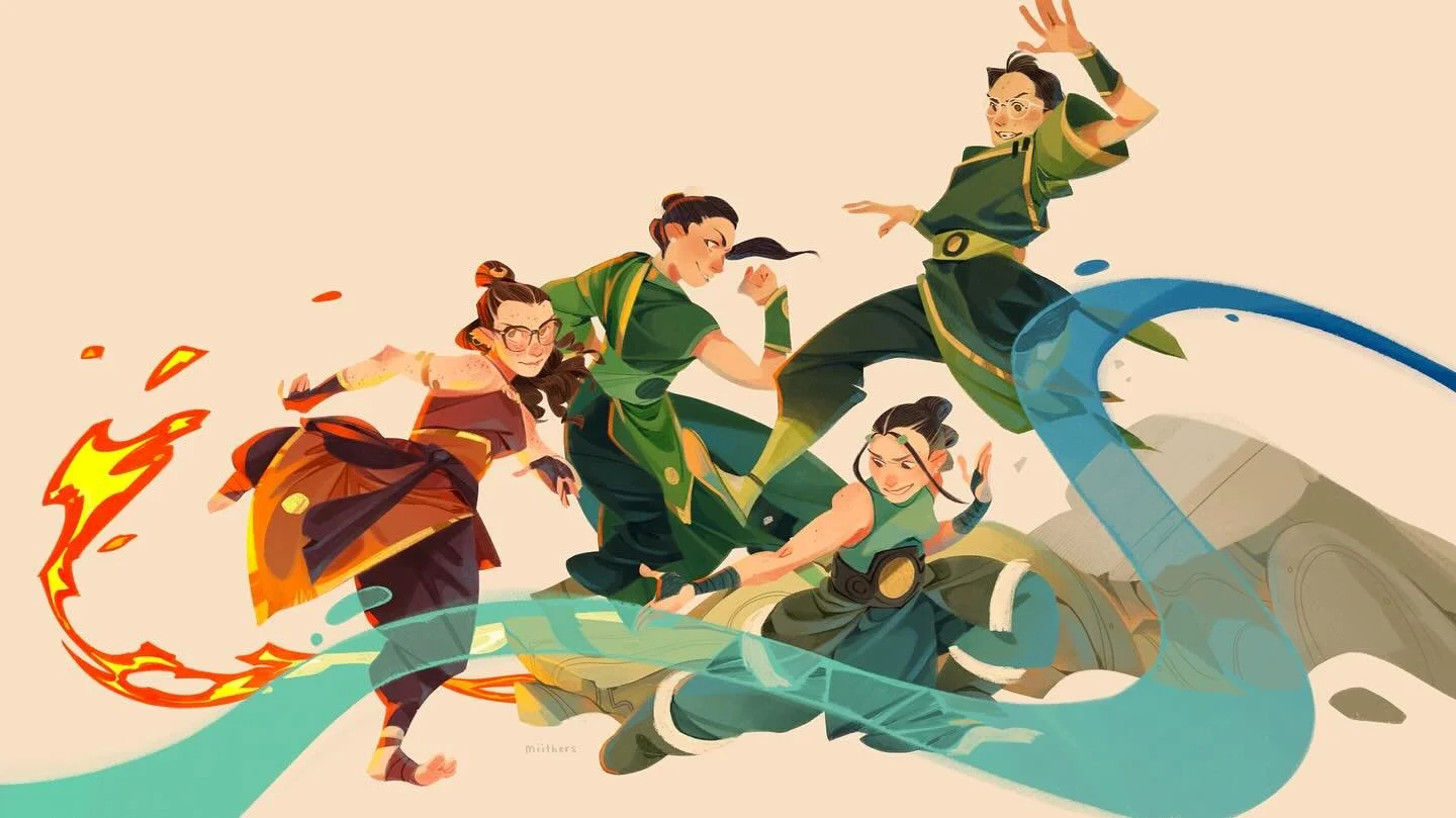 sometimes, you need a new header for certain things. sometimes it coincides with your little sister’s 22nd birthday. sometimes, you take 17 hours on it! and sometimes…that header is you and your siblings in #avatarthelastairbender.
i th