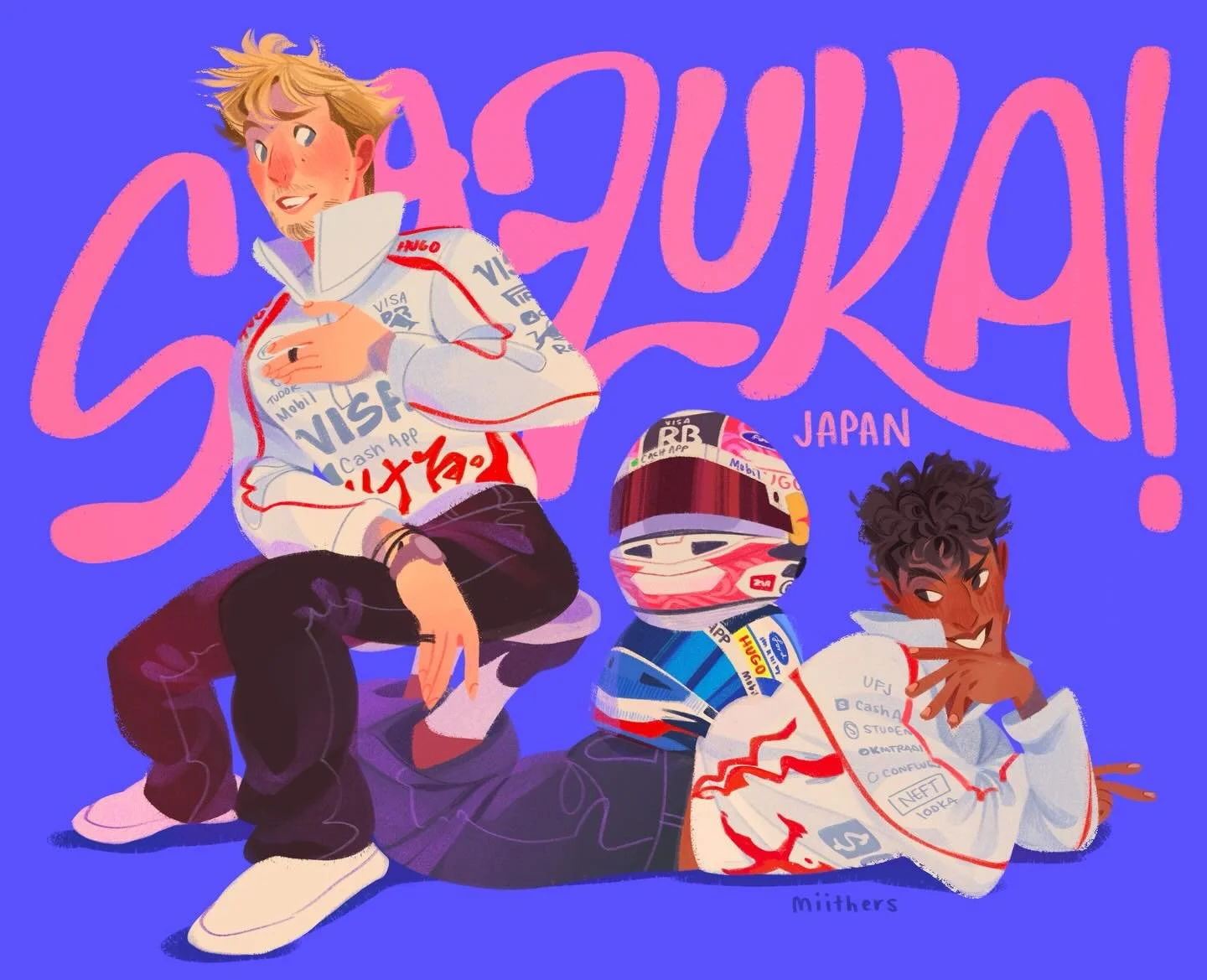 hello, sazuka! it&rsquo;s race week again&hellip;but maybe if i draw a different team, both mclaren drivers will start AND finish a race. bare minimum. anyway, @visacashapprb has a very neat livery rolled out for japan, so good luck! this pose looks 