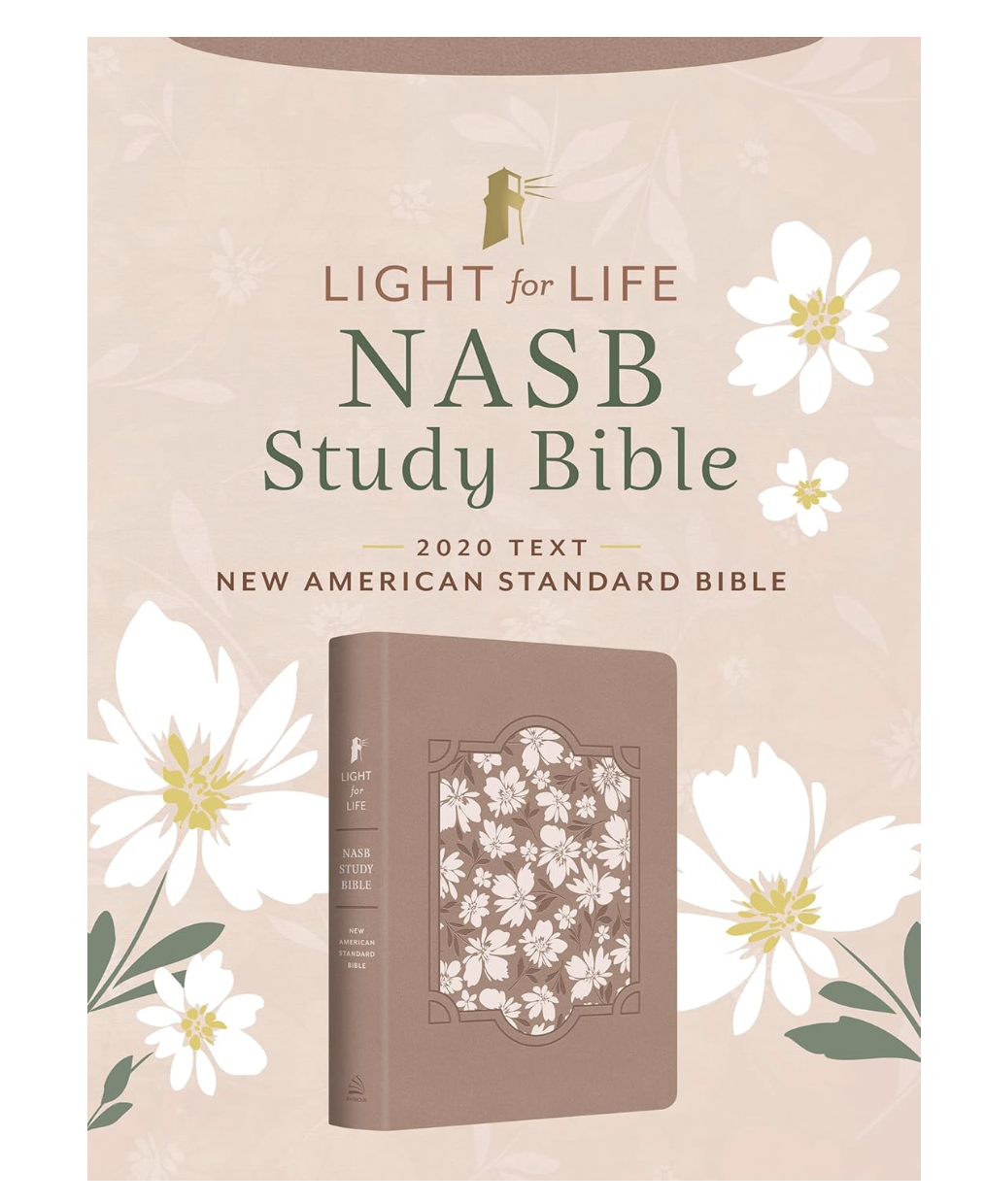 Light for Life NASB Study Bible (Blush Bouquet)