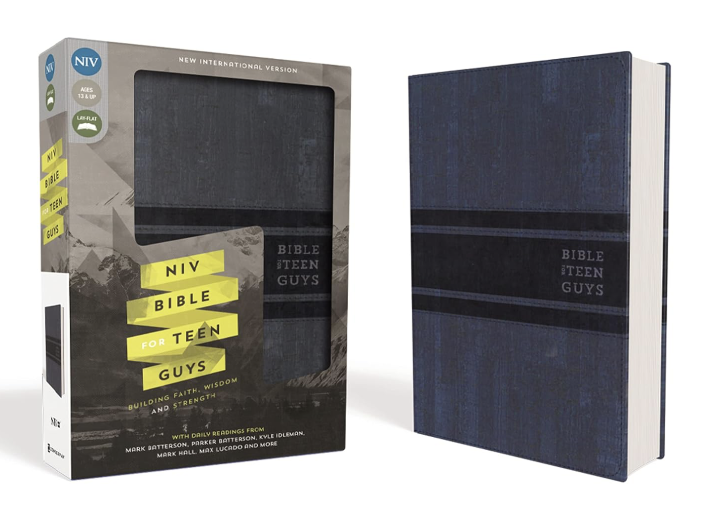 NIV, Bible for Teen Guys, Leathersoft, Blue: Building Faith, Wisdom and Strength