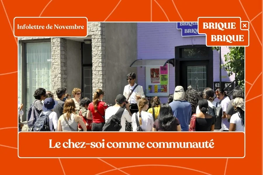 Infolettre de Novembre: Des espaces qui nous rassemblent