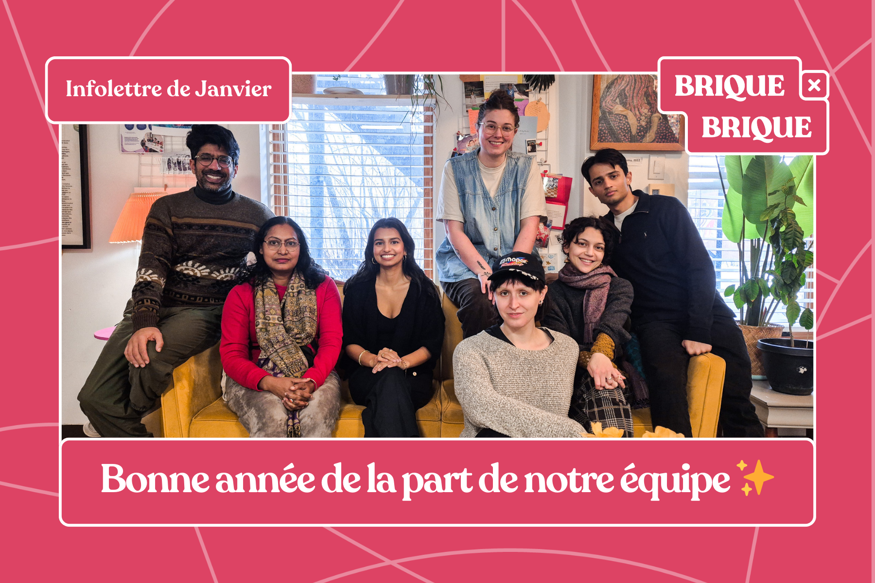 Infolettre de Janvier: Bonne année de la part de notre équipe ✨