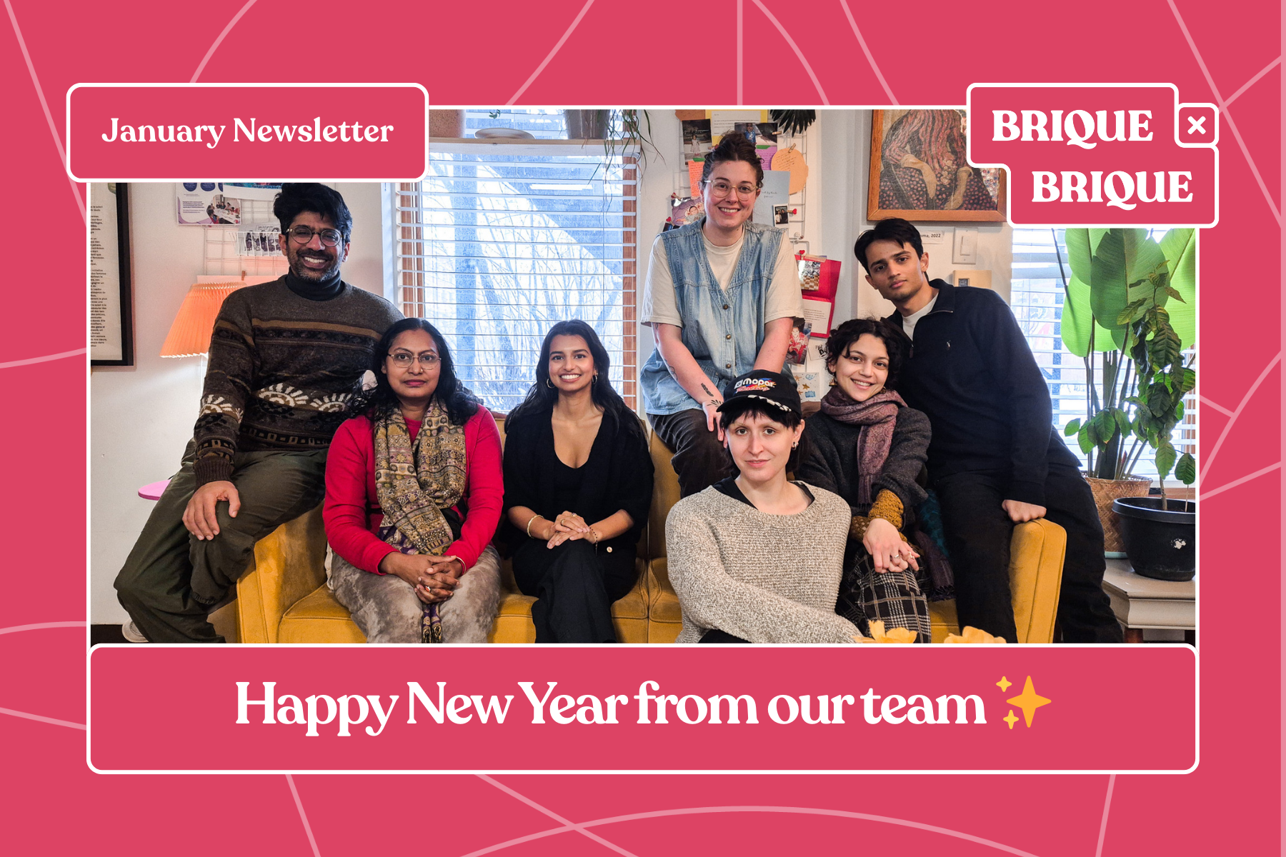 January Newsletter: Happy New Year from our team ✨