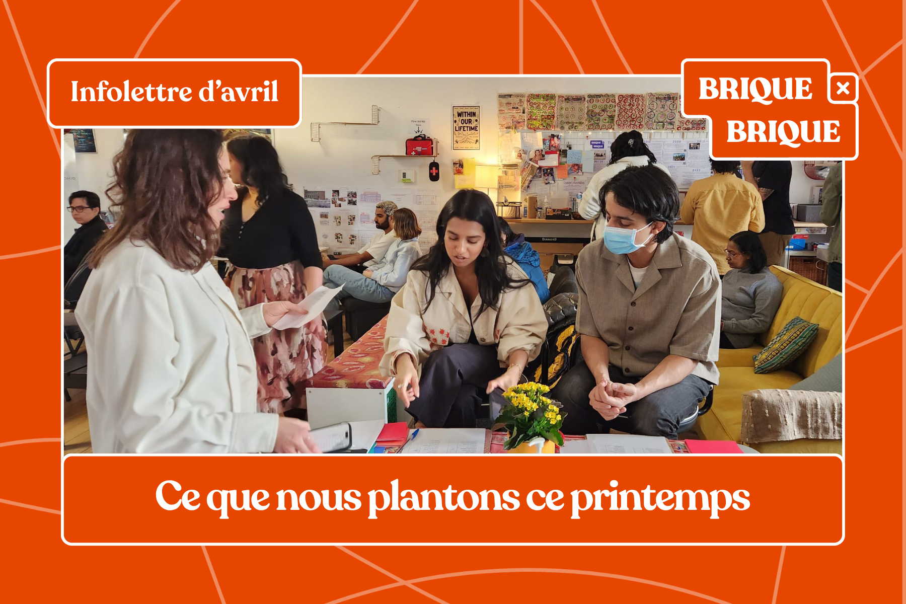 Infolettre d’Avril: Ce que nous plantons ce printemps